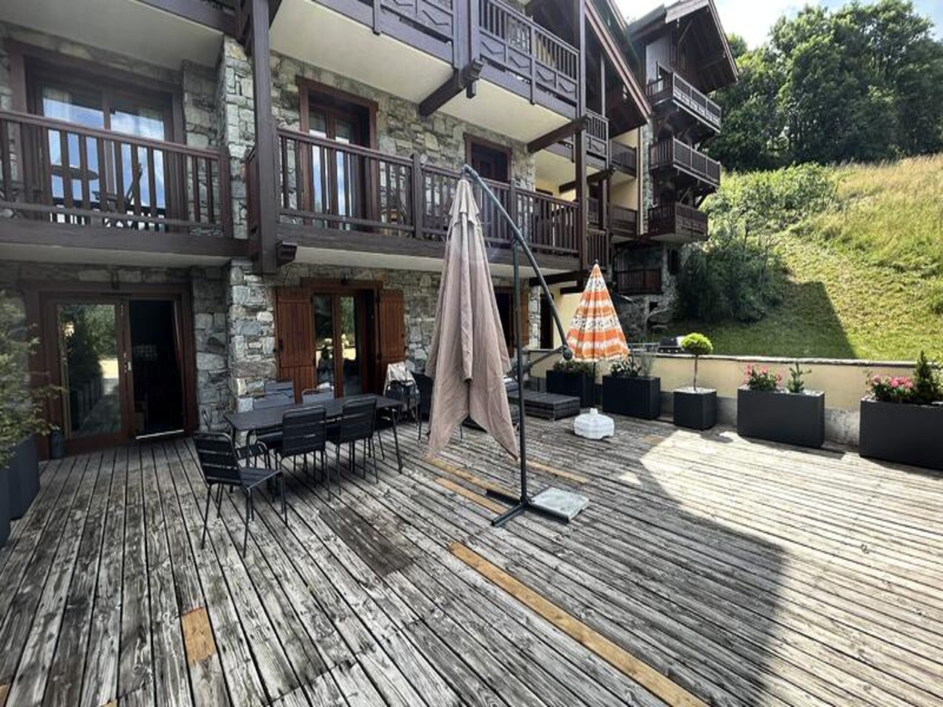 Luxueus 8-persoons appartement in Les 3 Vallées met wellness en 60m² terras - foto 17