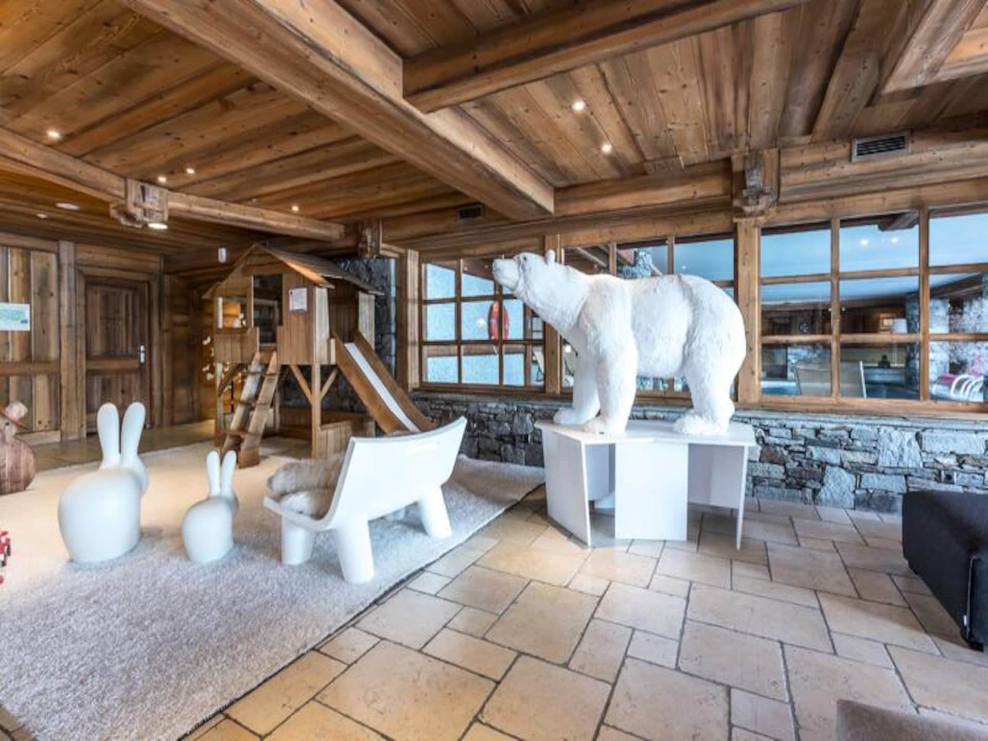 Luxueus 8-persoons appartement in Les 3 Vallées met wellness en 60m² terras - foto 36