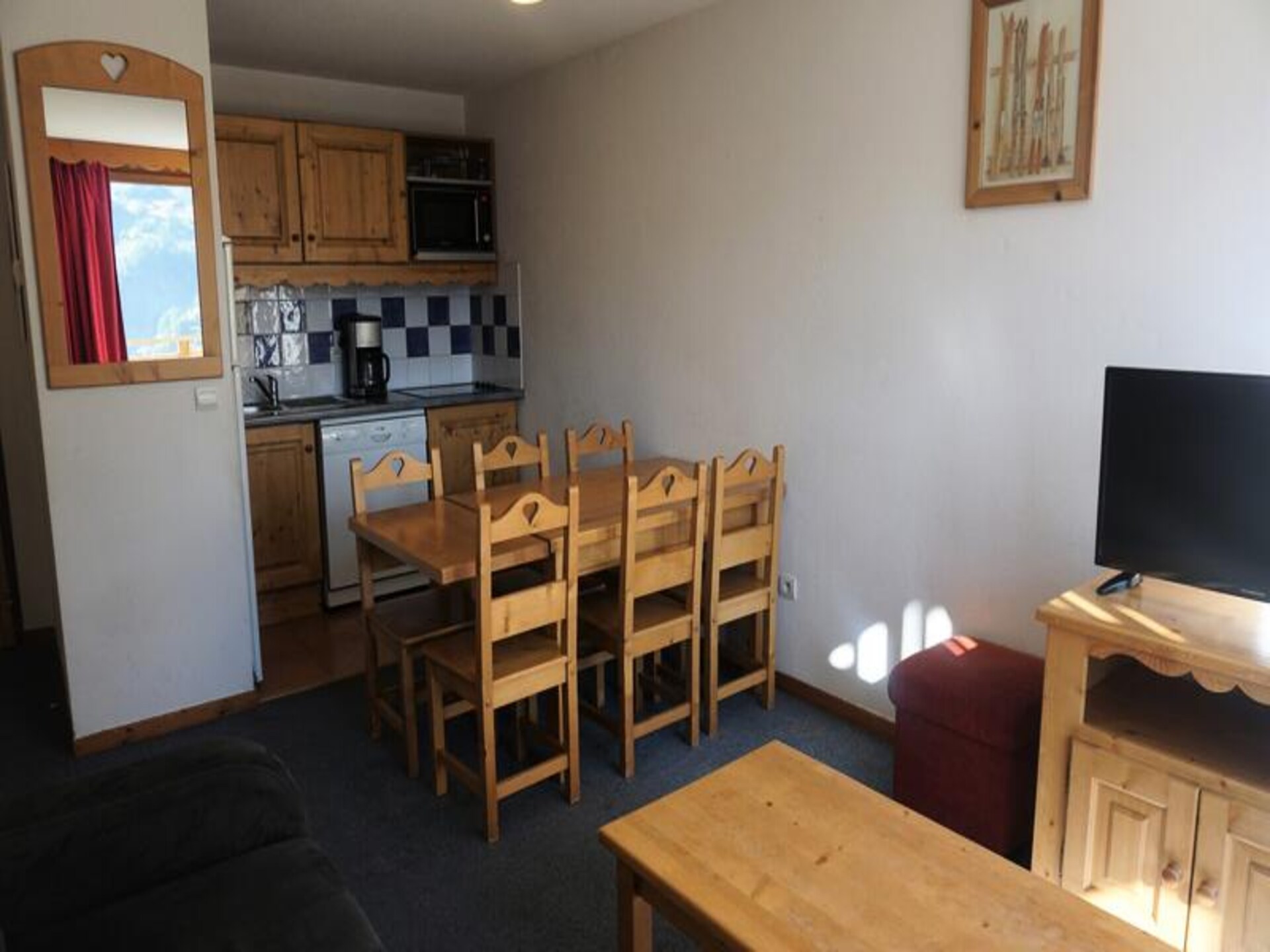 Gezellig appartement met balkon in Orcières-Merlette, 6 pers. - foto 6