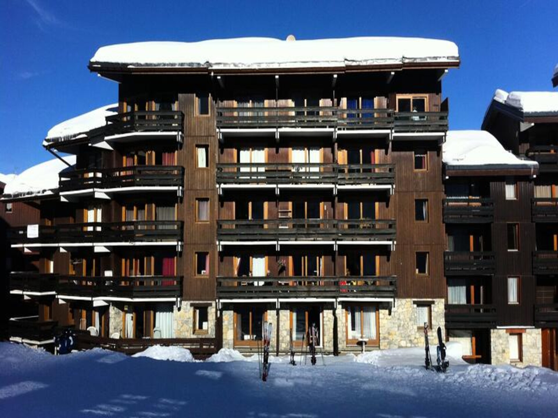 Knusse studio op de piste in Méribel Mottaret, Les Trois Vallées - foto 7