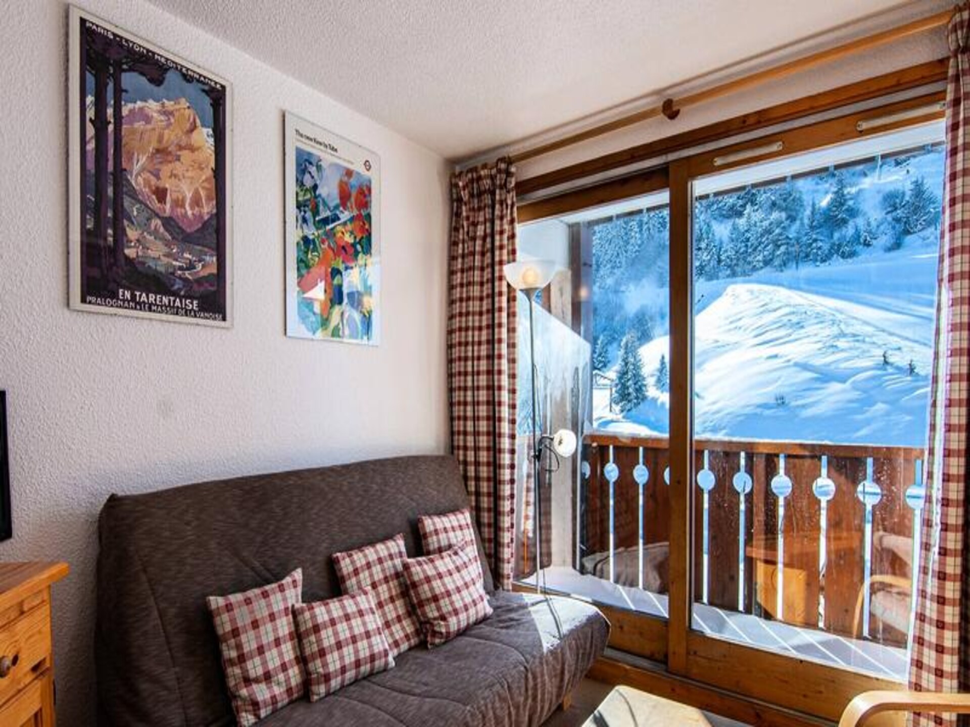 Appartement 6 personen aan de piste in Méribel Mottaret met balkon - foto 2