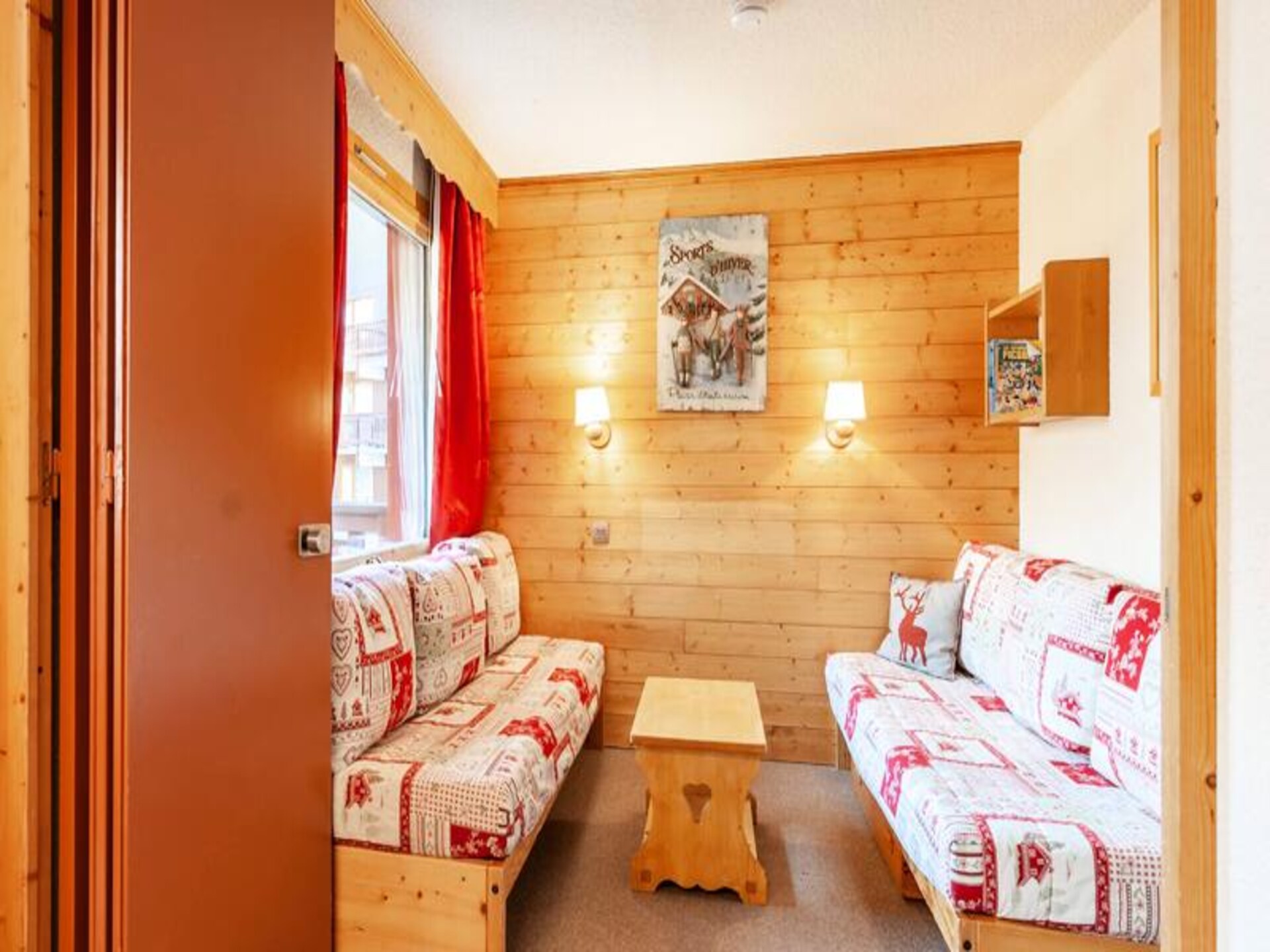 Knus appartement op de piste in Les Allues, vlakbij Méribel Mottaret - foto 3