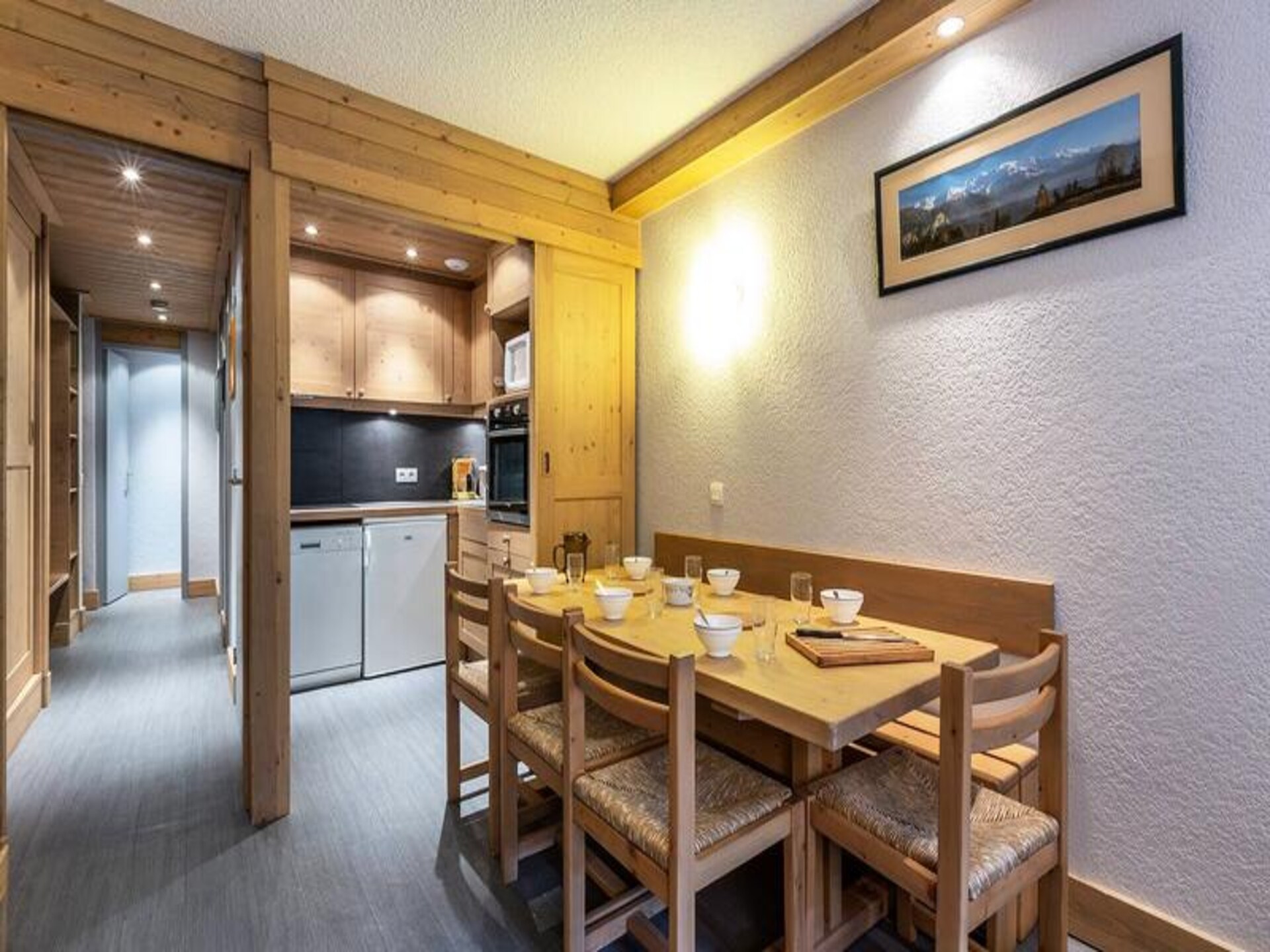 Ski-in, ski-out appartement voor 7 personen aan de piste in Méribel Mottaret - foto 6