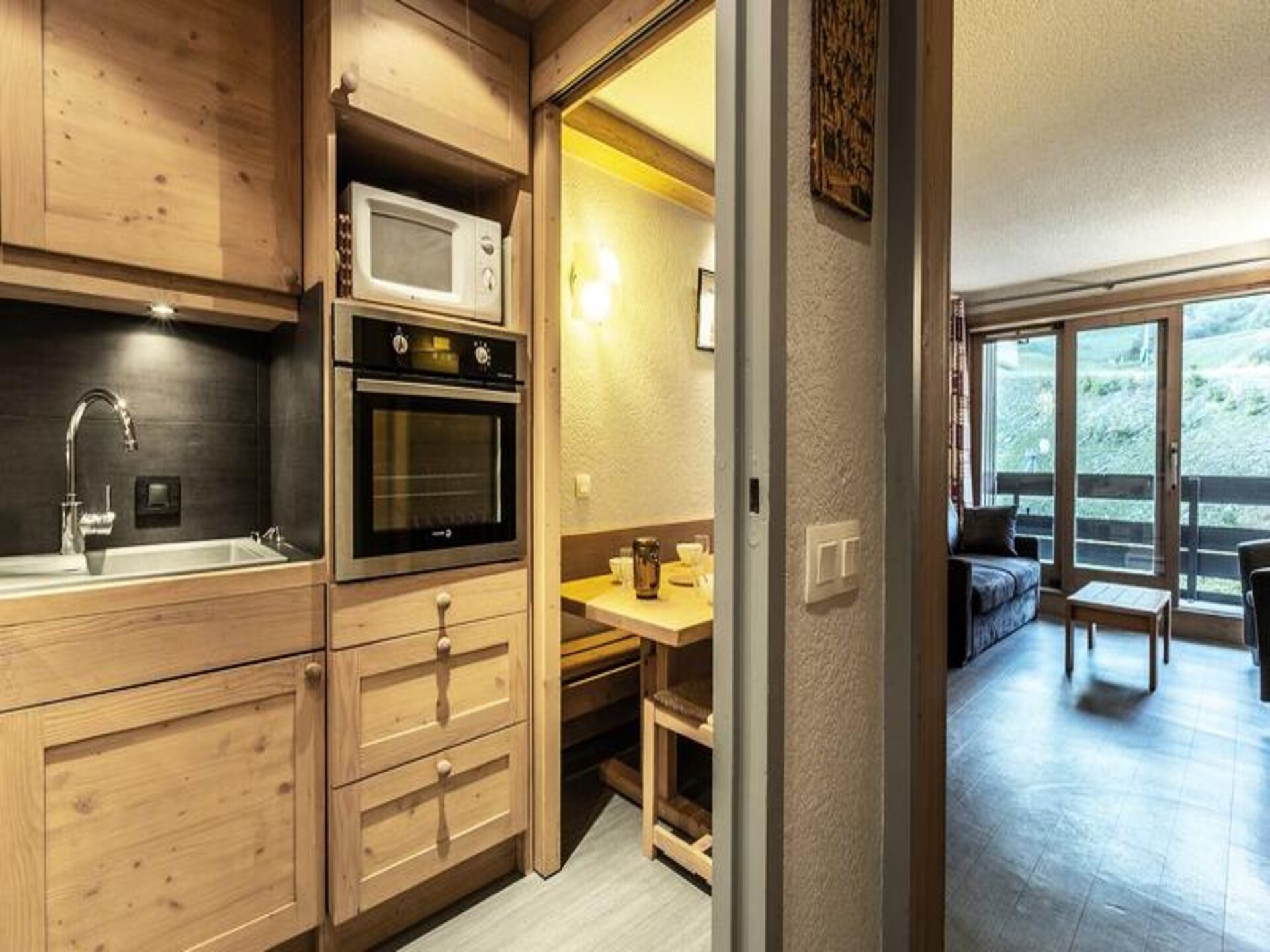 Ski-in, ski-out appartement voor 7 personen aan de piste in Méribel Mottaret - foto 7