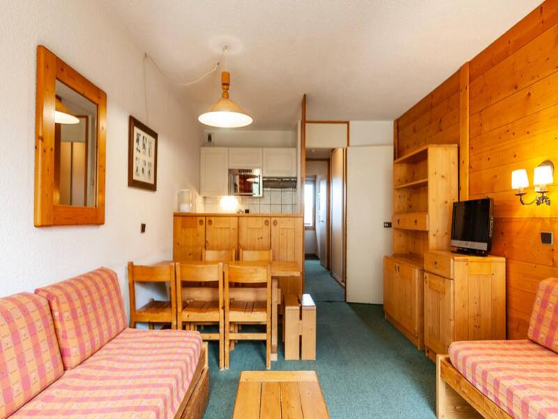 Appartement direct aan de piste in Méribel Mottaret met balkon, 6 personen - foto 3