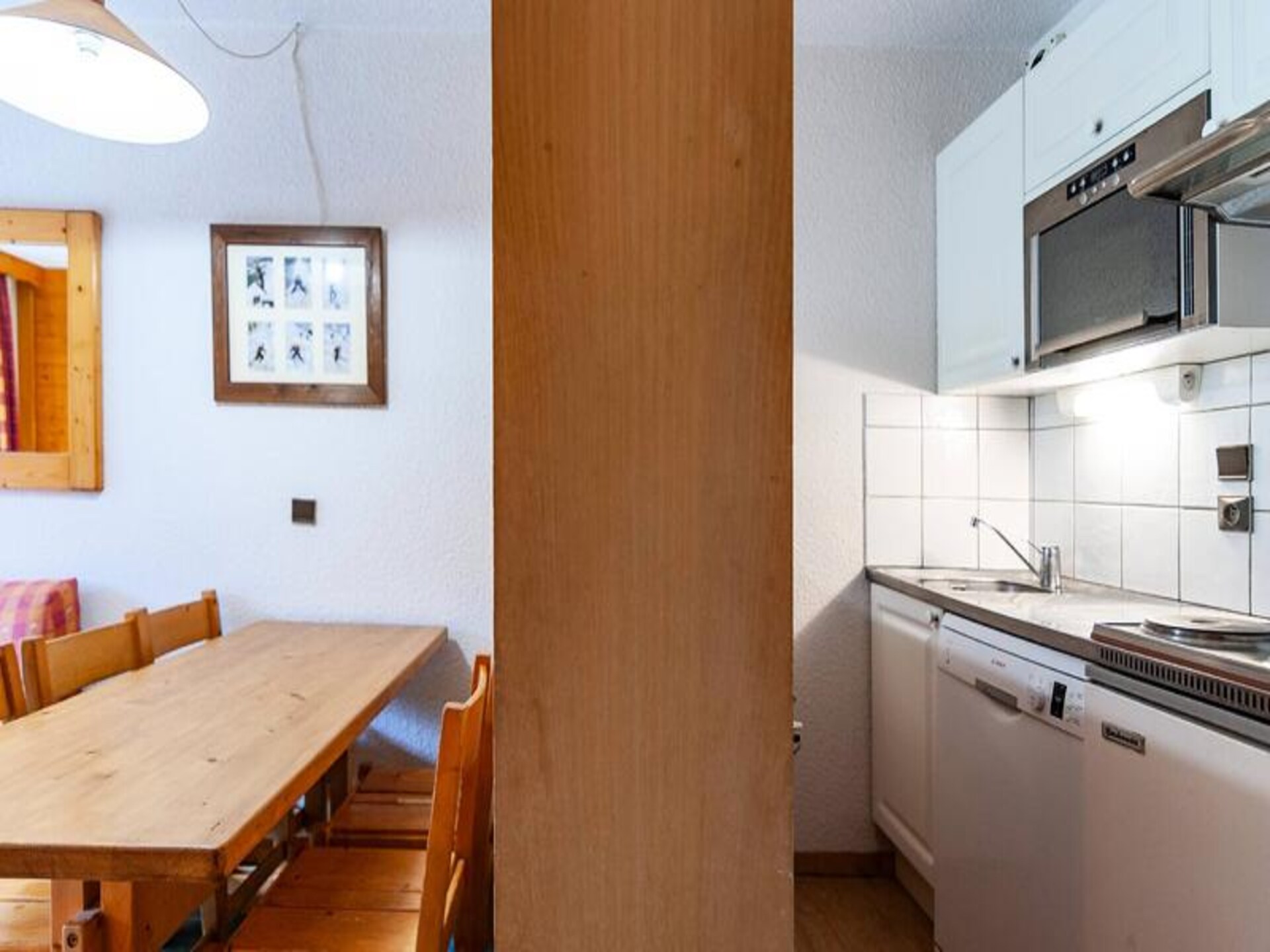 Appartement direct aan de piste in Méribel Mottaret met balkon, 6 personen - foto 4