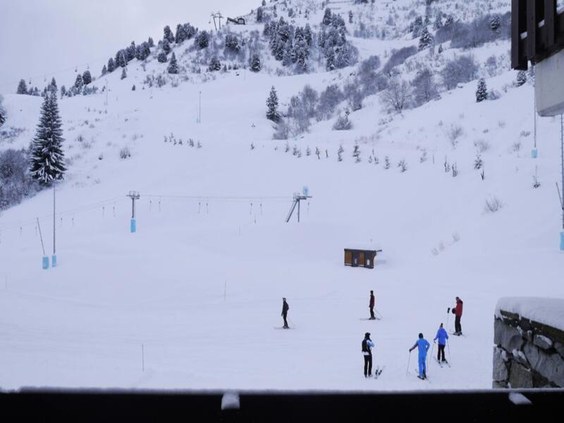 Appartement direct aan de piste in Méribel Mottaret met balkon, 6 personen - foto 13