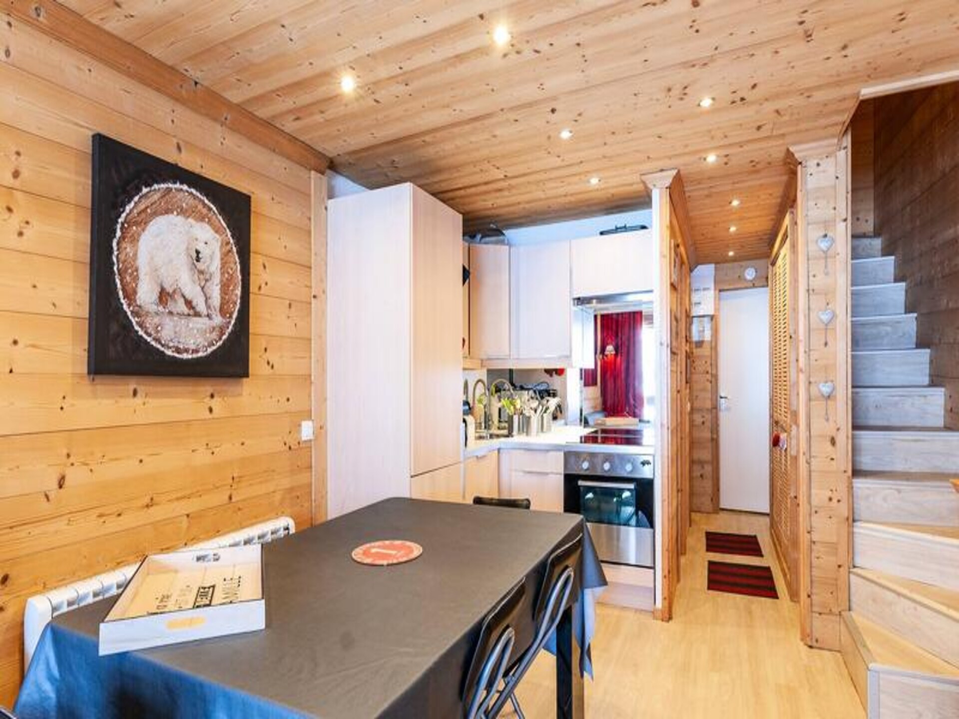 Appartement 8p in Méribel Mottaret met ski-in, ski-out en zuidbalkon - foto 5
