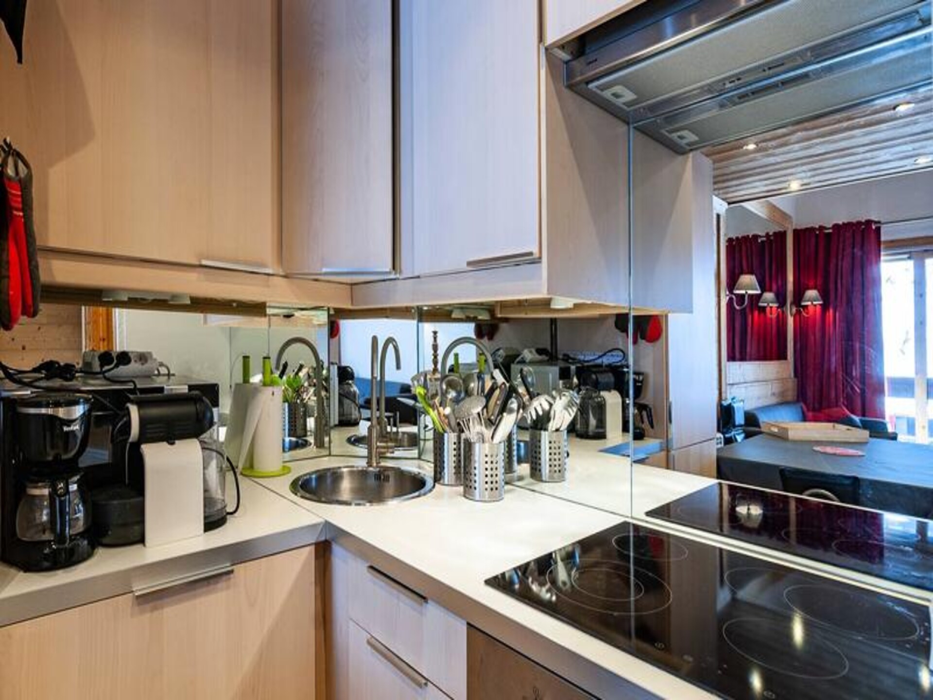 Appartement 8p in Méribel Mottaret met ski-in, ski-out en zuidbalkon - foto 7