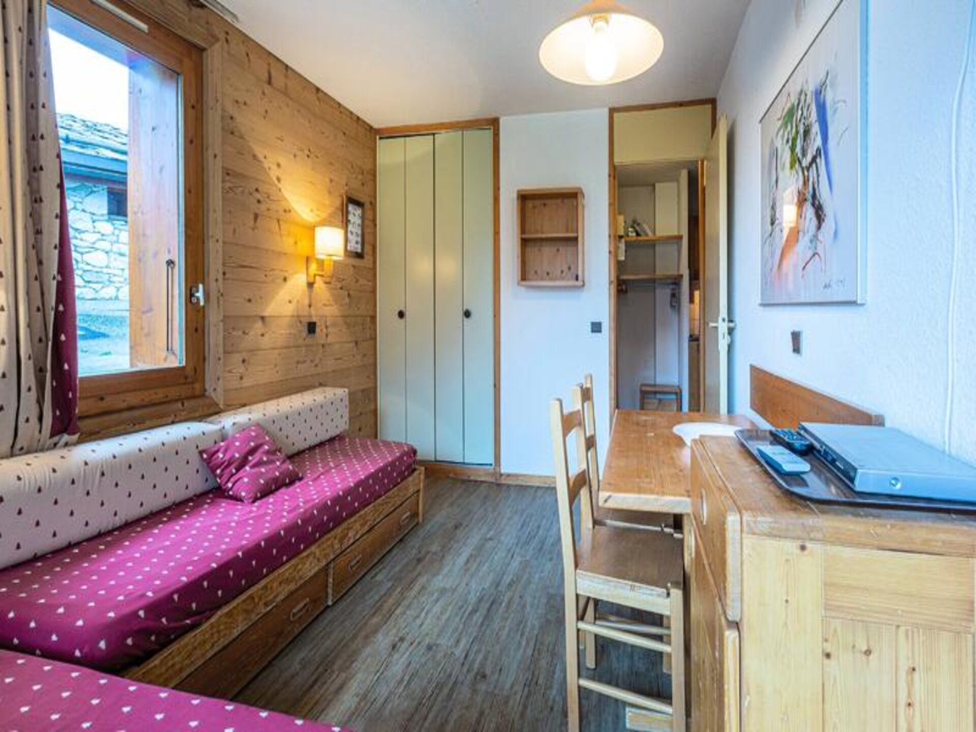 Knus ski-in ski-out appartement voor 4 personen in Valmorel - foto 2