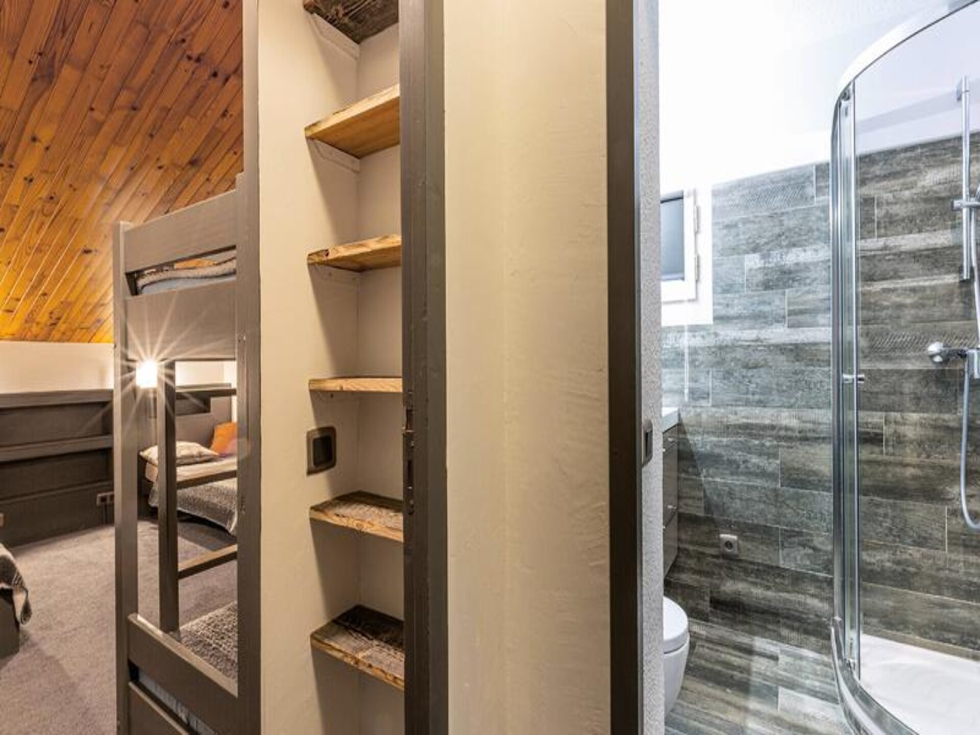 Appartement 8 pers. aan de piste in Valmorel met balkon op zuidoosten - foto 9