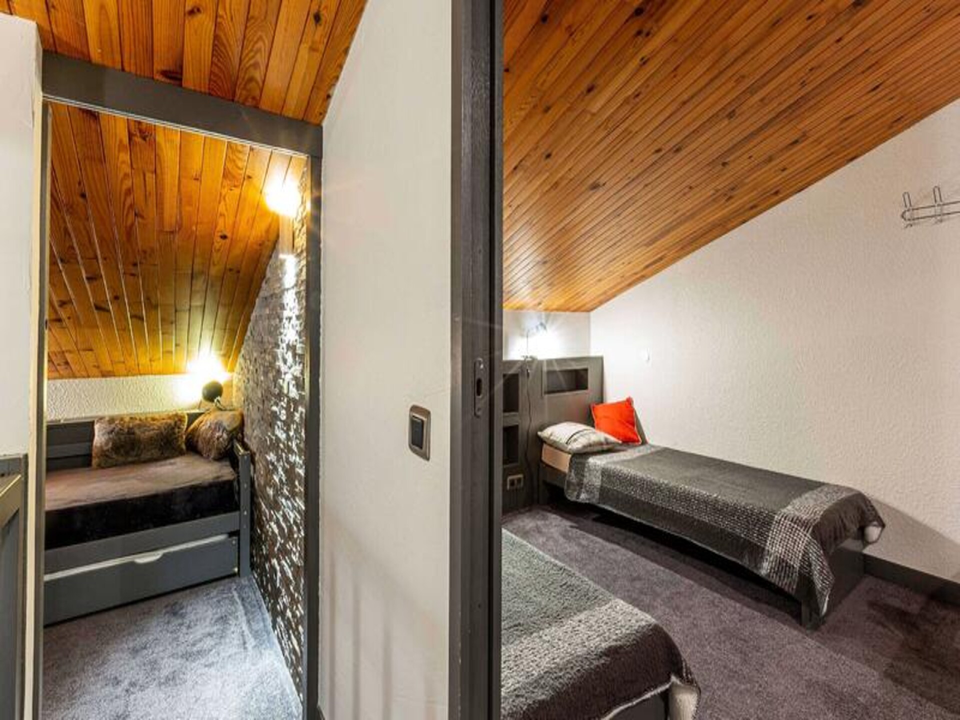 Appartement 8 pers. aan de piste in Valmorel met balkon op zuidoosten - foto 13