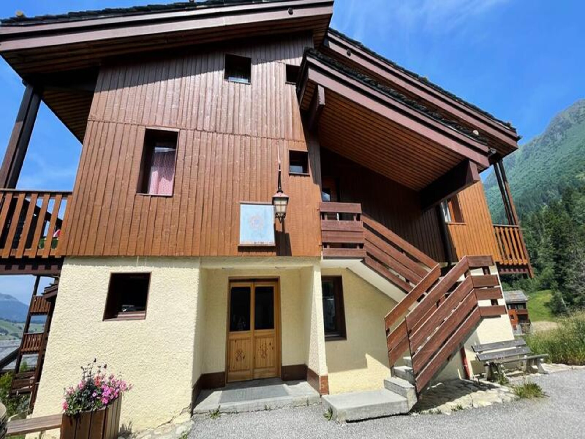 Appartement op de piste in Valmorel met panoramisch uitzicht - foto 14