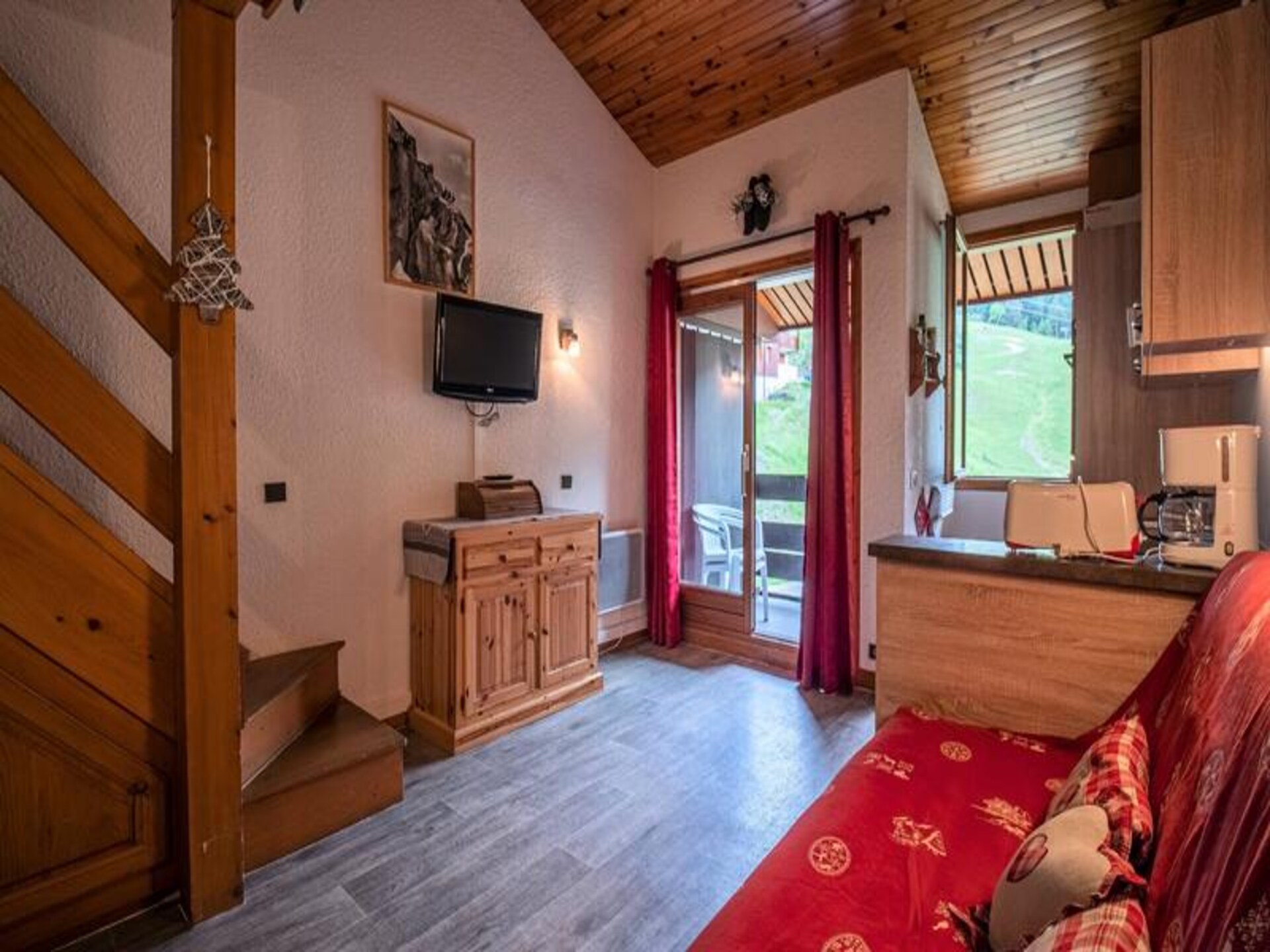 Zonnig appartement op de piste in Valmorel met balkon op het zuiden - foto 4