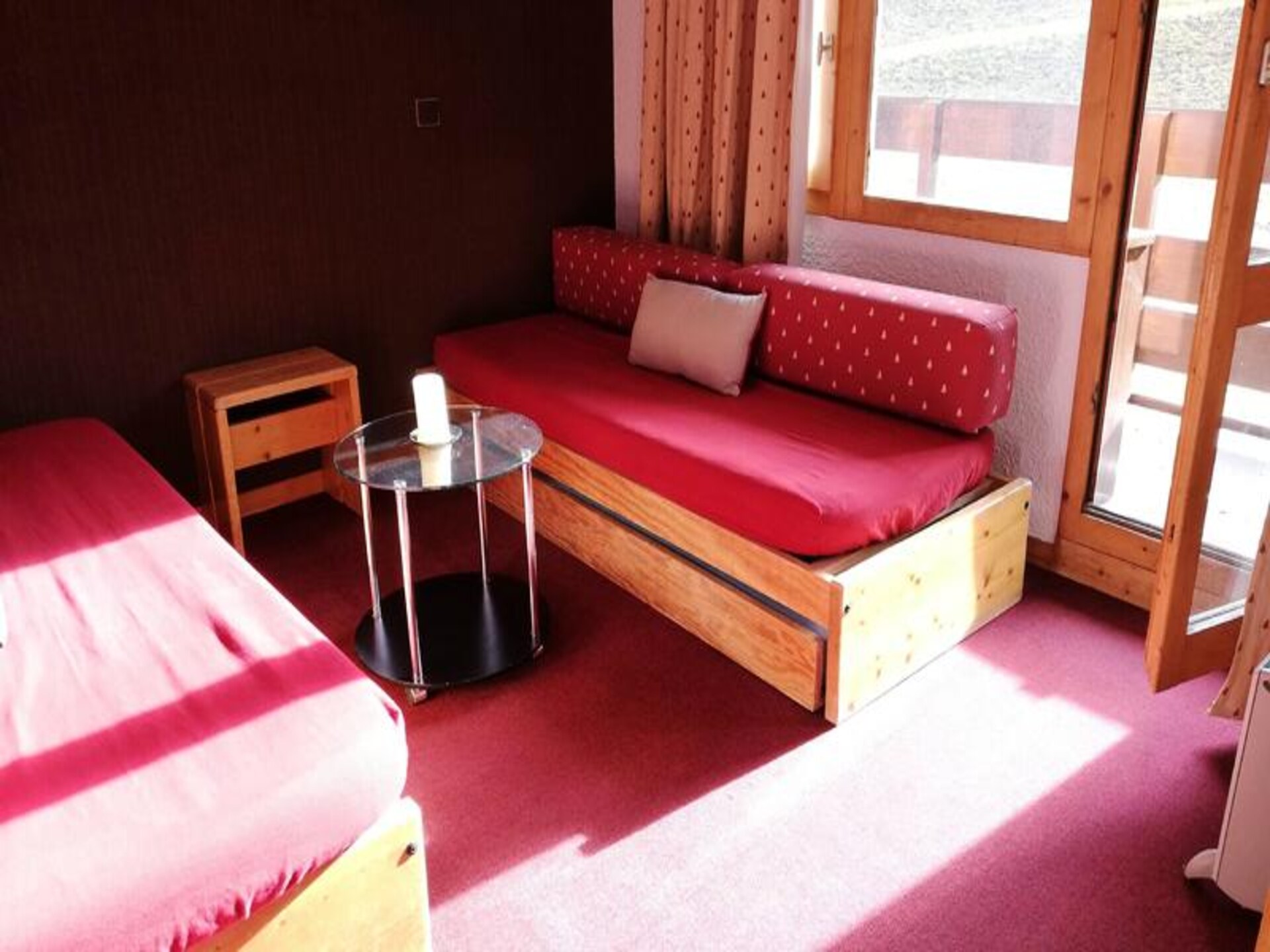 Knus appartement op de piste in Valmorel met panoramisch balkon - foto 7