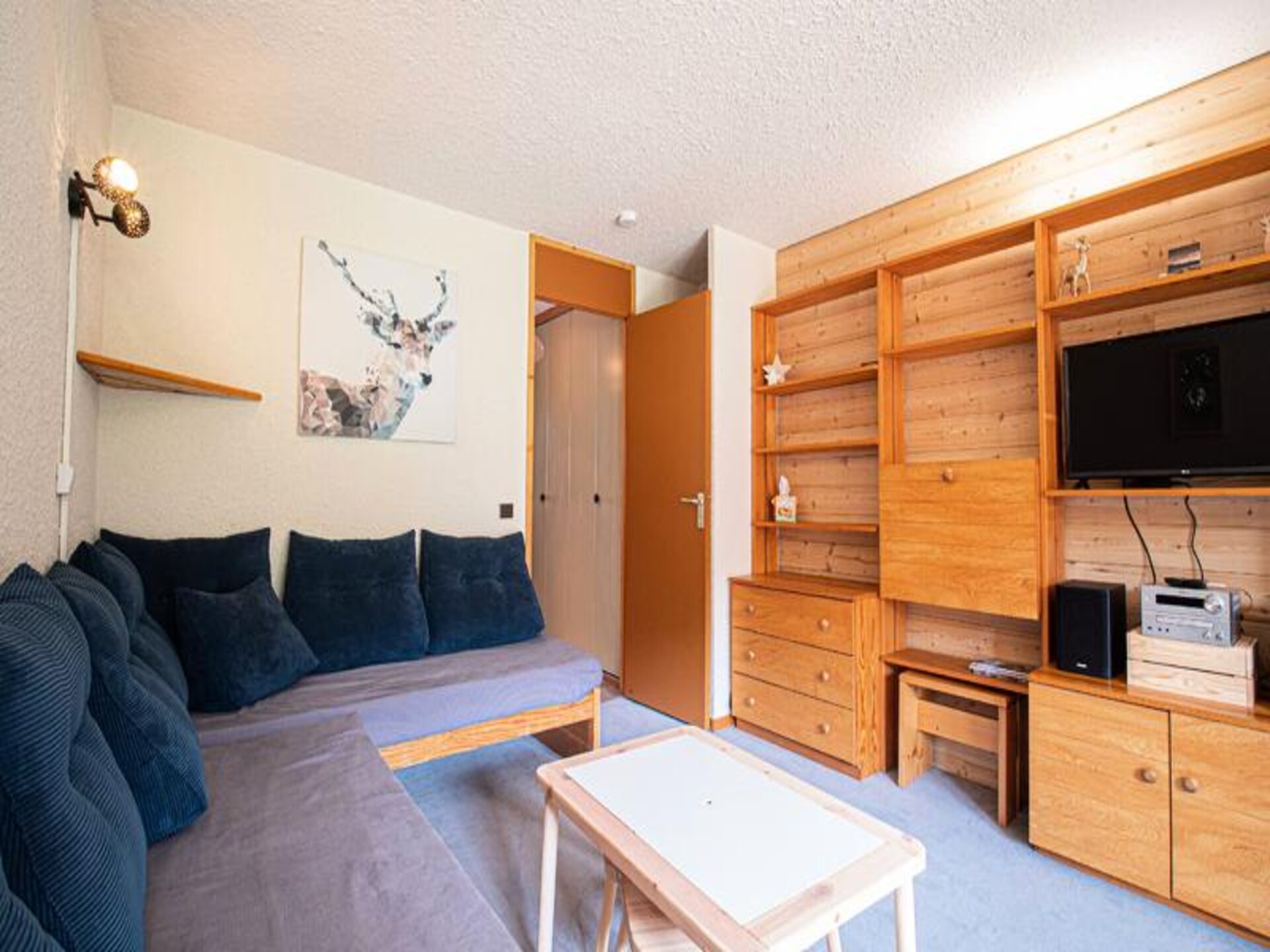 Appartement op de piste in Valmorel met zuidbalkon en uitzicht - foto 3