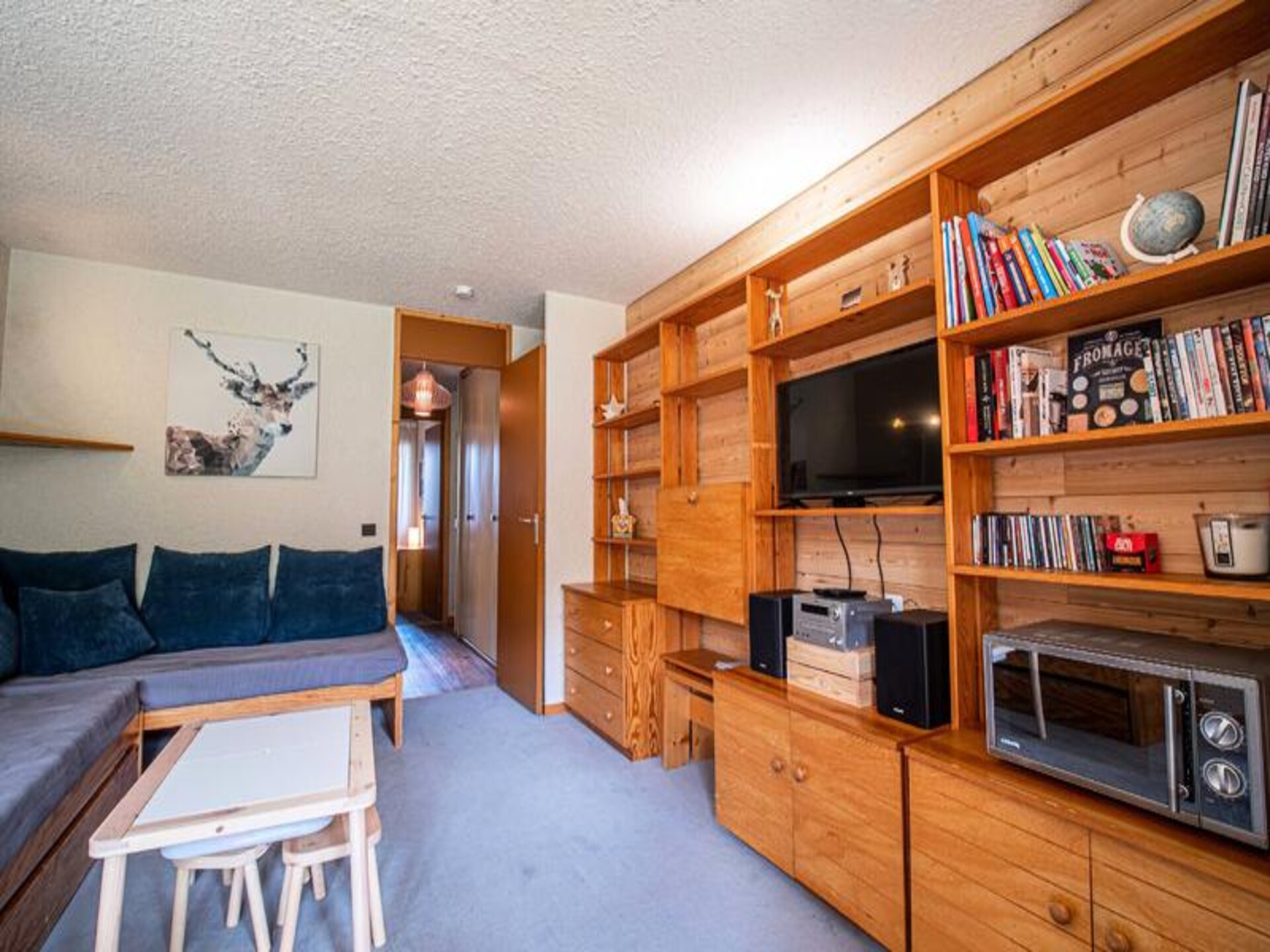 Appartement op de piste in Valmorel met zuidbalkon en uitzicht - foto 4