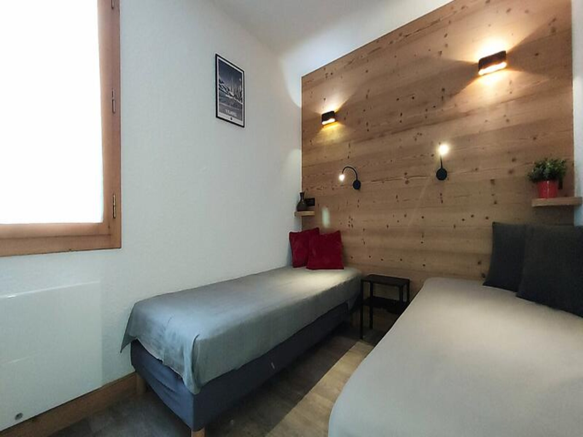 Knus appartement in Les Avanchers Valmorel met ski-in/ski-out - foto 11