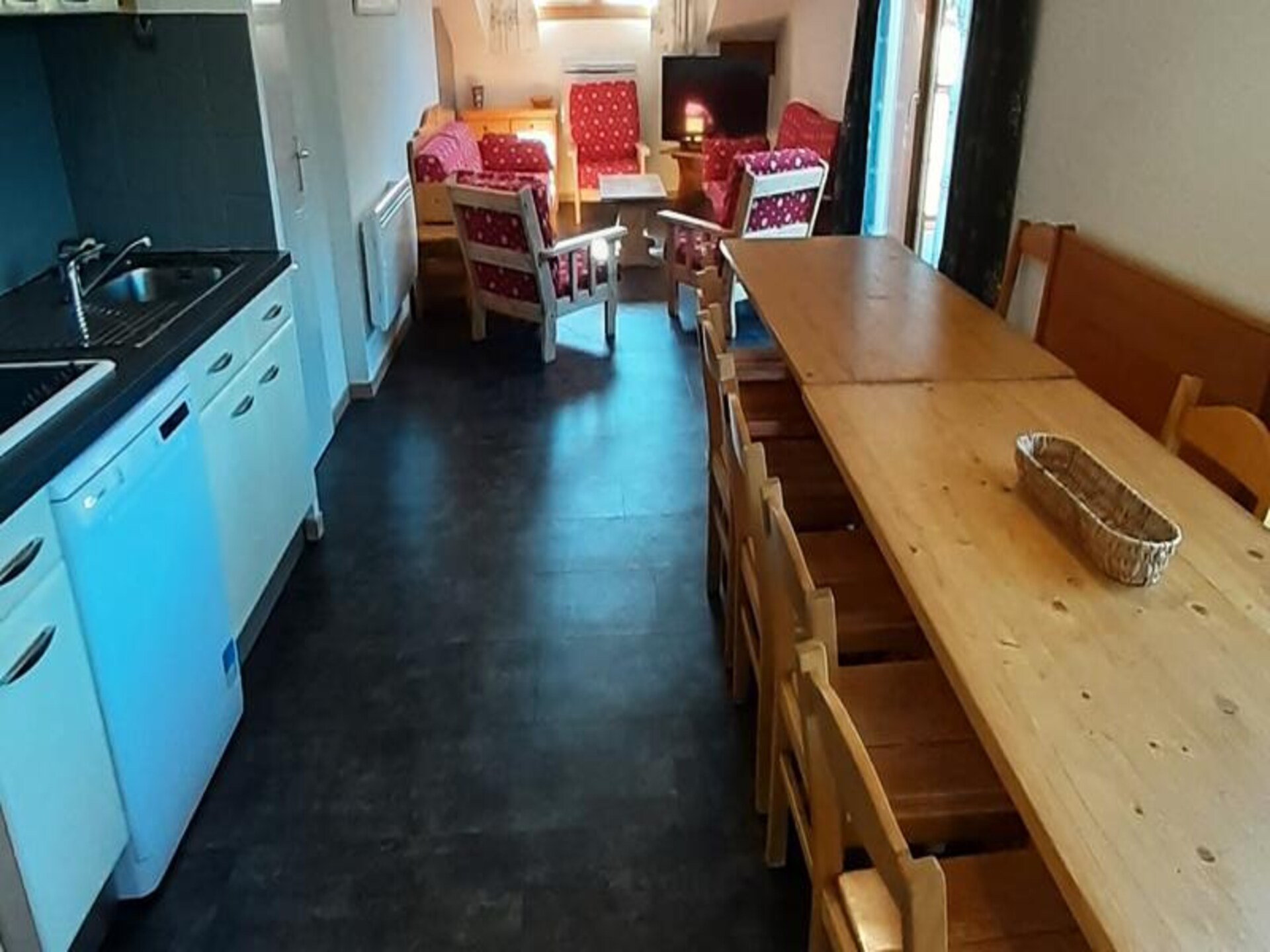 Ruim appartement voor 12 personen op 50m van de piste in Valfréjus - foto 12