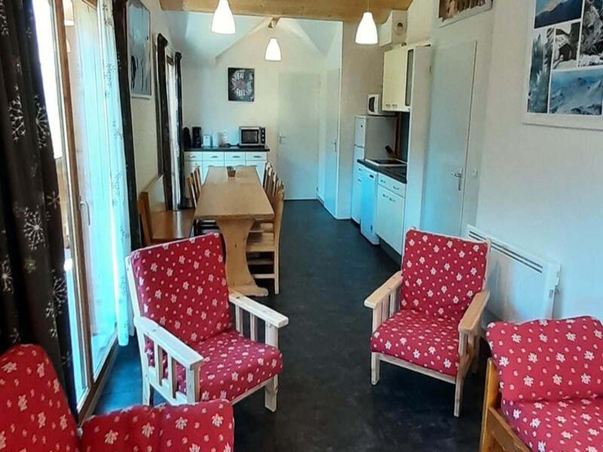 Ruim appartement voor 12 personen op 50m van de piste in Valfréjus - foto 13