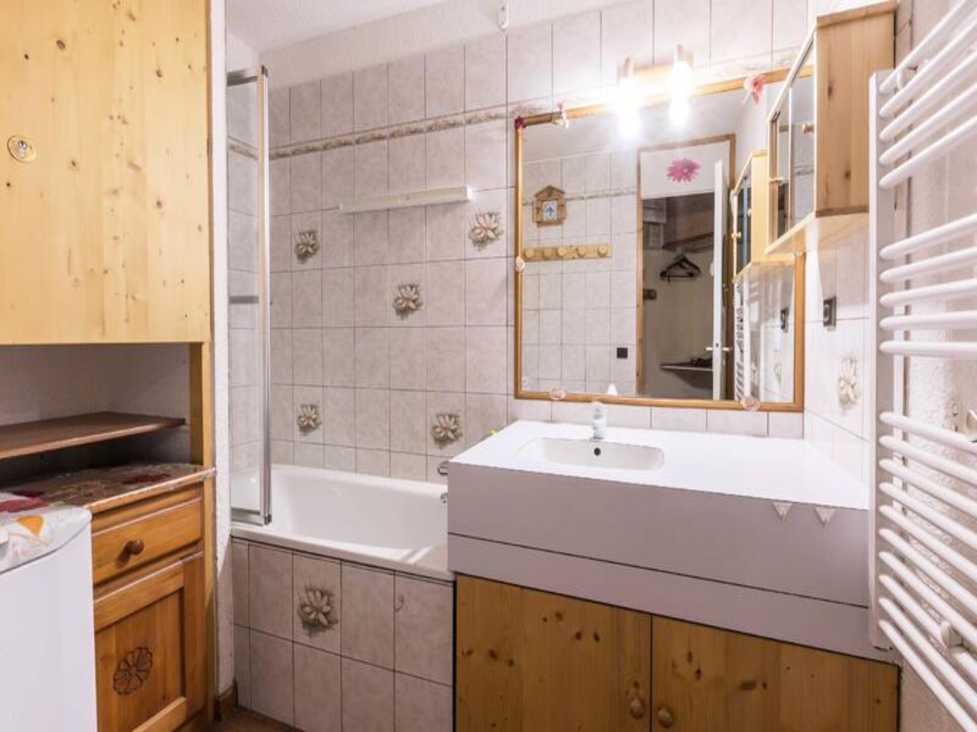Ski-appartement Crève Coeur Valmorel: 4p, 35m², 80m van pistes - foto 3