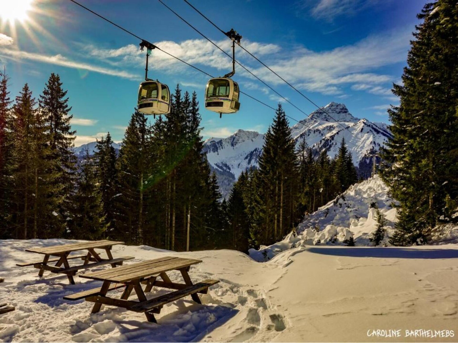 Chalet Montjoie: Ruim chalet voor 8 aan de voet van de Alpen - foto 27
