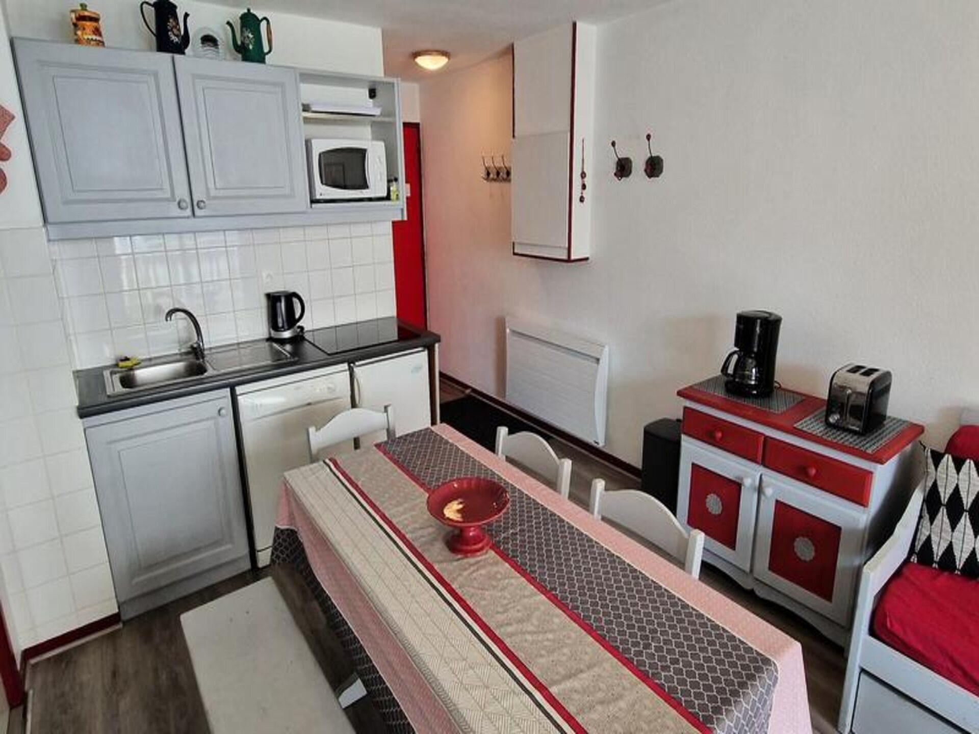 Appartement 6p in Modane met balkon op zuiden, 100m van de piste - foto 2