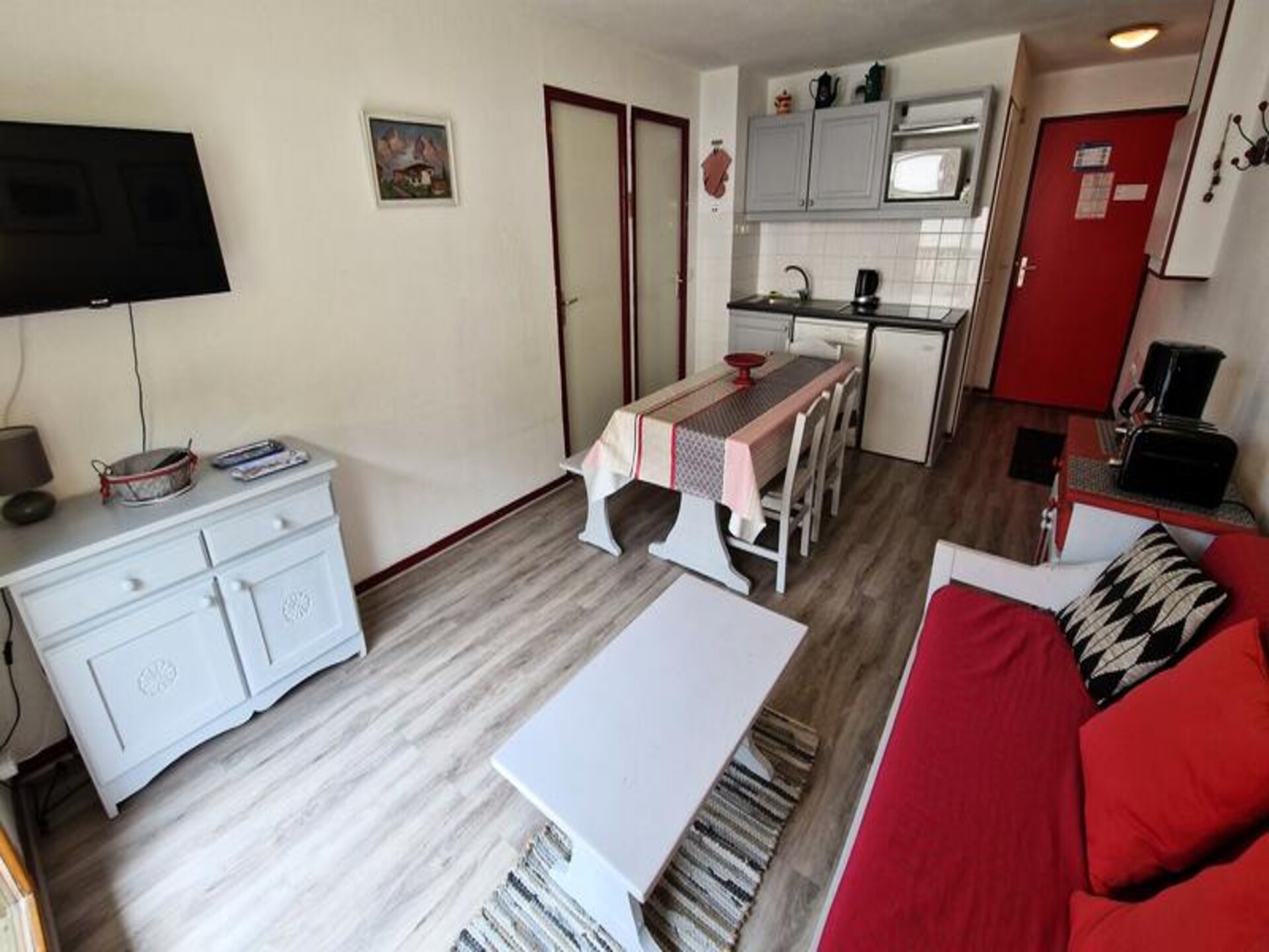 Appartement 6p in Modane met balkon op zuiden, 100m van de piste - foto 5