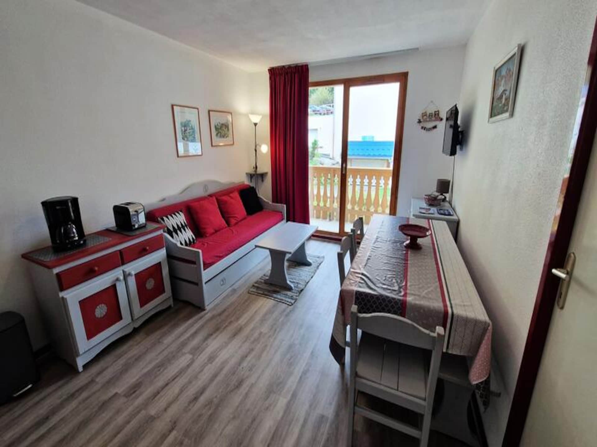 Appartement 6p in Modane met balkon op zuiden, 100m van de piste - foto 9