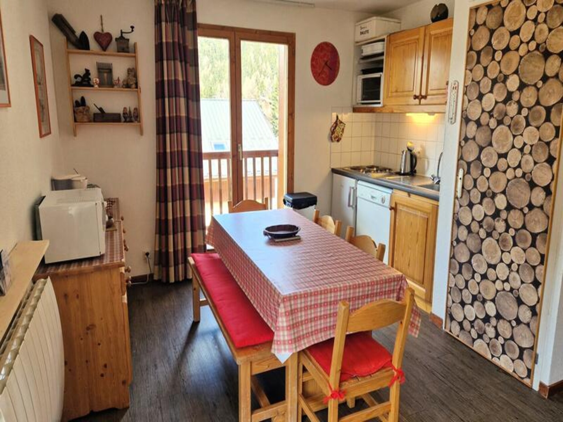 Alpenappartement 100m van piste in Valfréjus, met balkon en uitzicht - foto 18