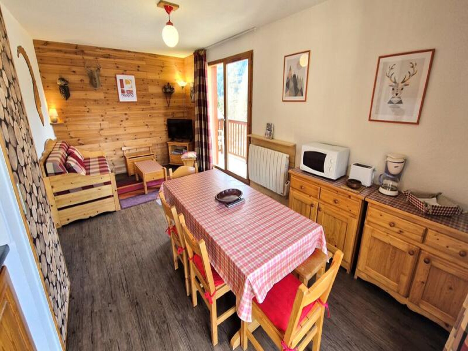 Alpenappartement 100m van piste in Valfréjus, met balkon en uitzicht - foto 21
