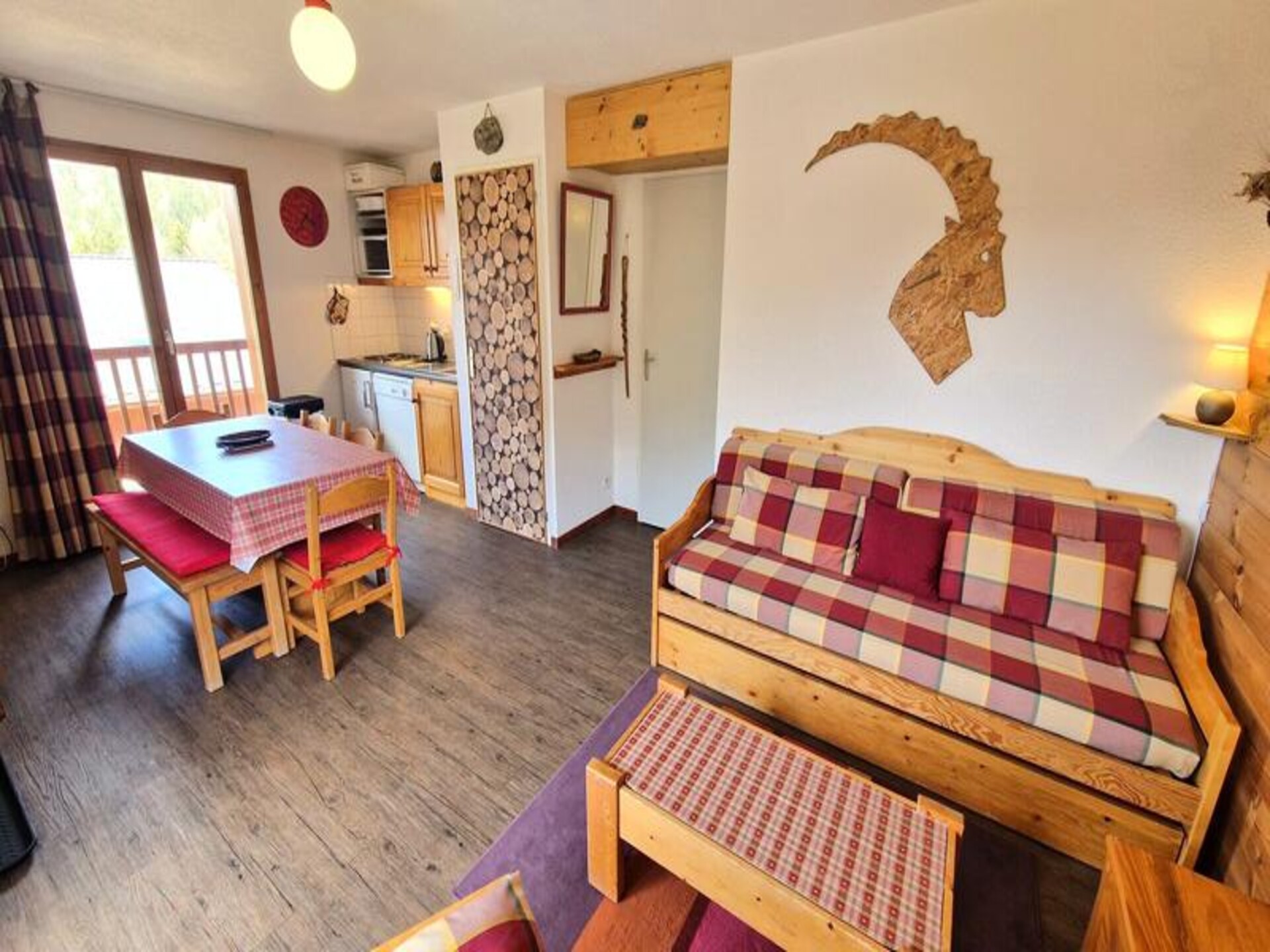 Alpenappartement 100m van piste in Valfréjus, met balkon en uitzicht - foto 23