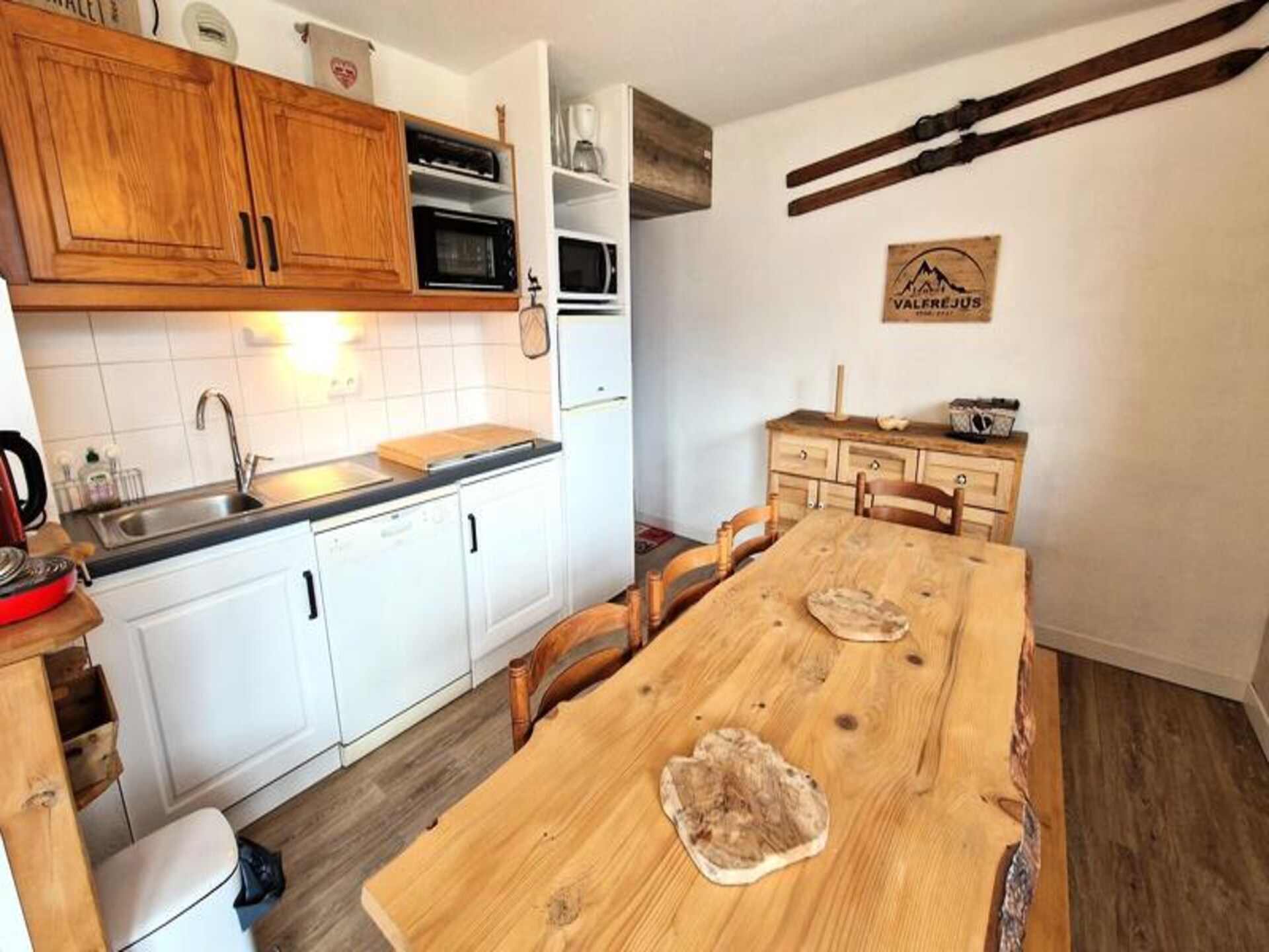 Knus 4-kamerappartement op 100m van de piste in Valfréjus, Modane - foto 21