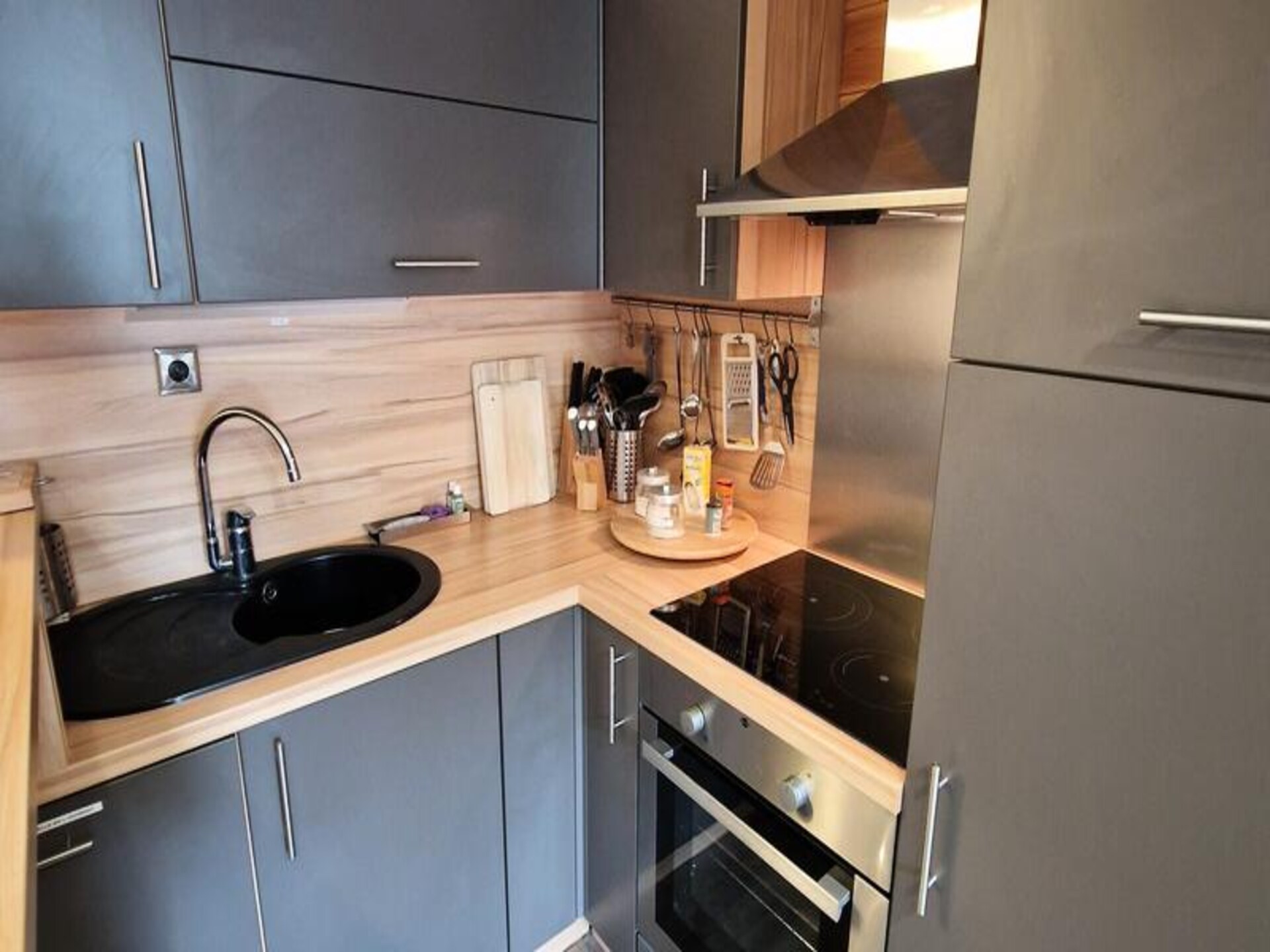 Knus appartement Les Arcs 1800 met balkon en uitzicht op het Vanoise-massief - foto 10