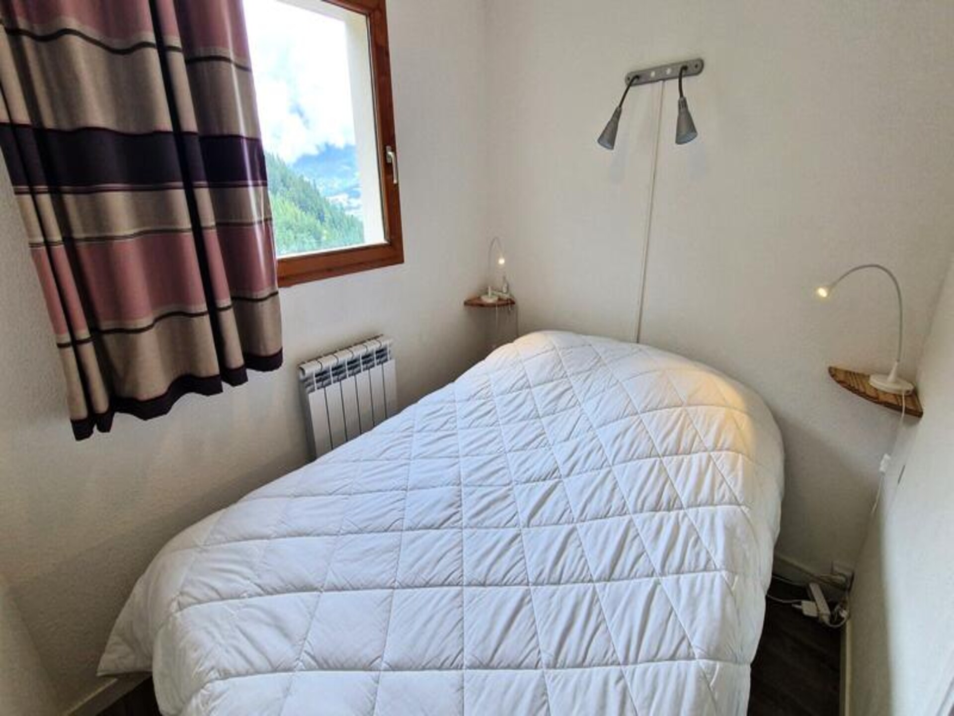 Knus appartement Les Arcs 1800 met balkon en uitzicht op het Vanoise-massief - foto 14