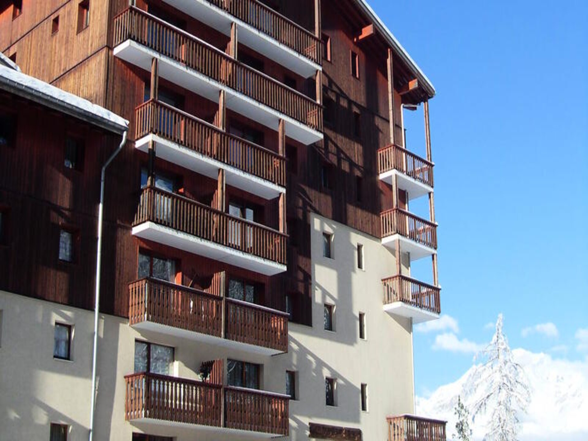 Appartement 8p direct aan de piste in Modane met panoramisch balkon - foto 1