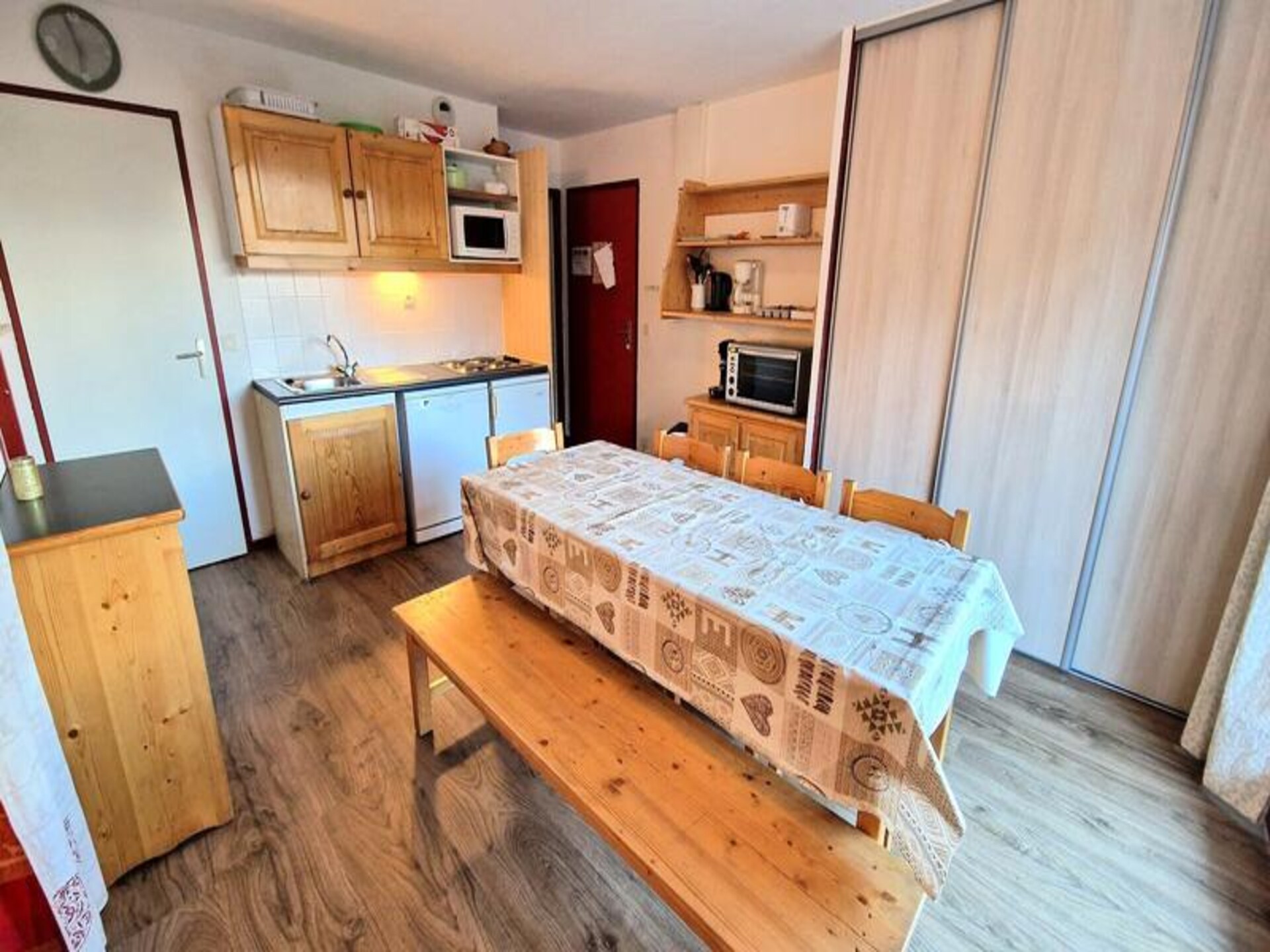 Appartement 8p direct aan de piste in Modane met panoramisch balkon - foto 5