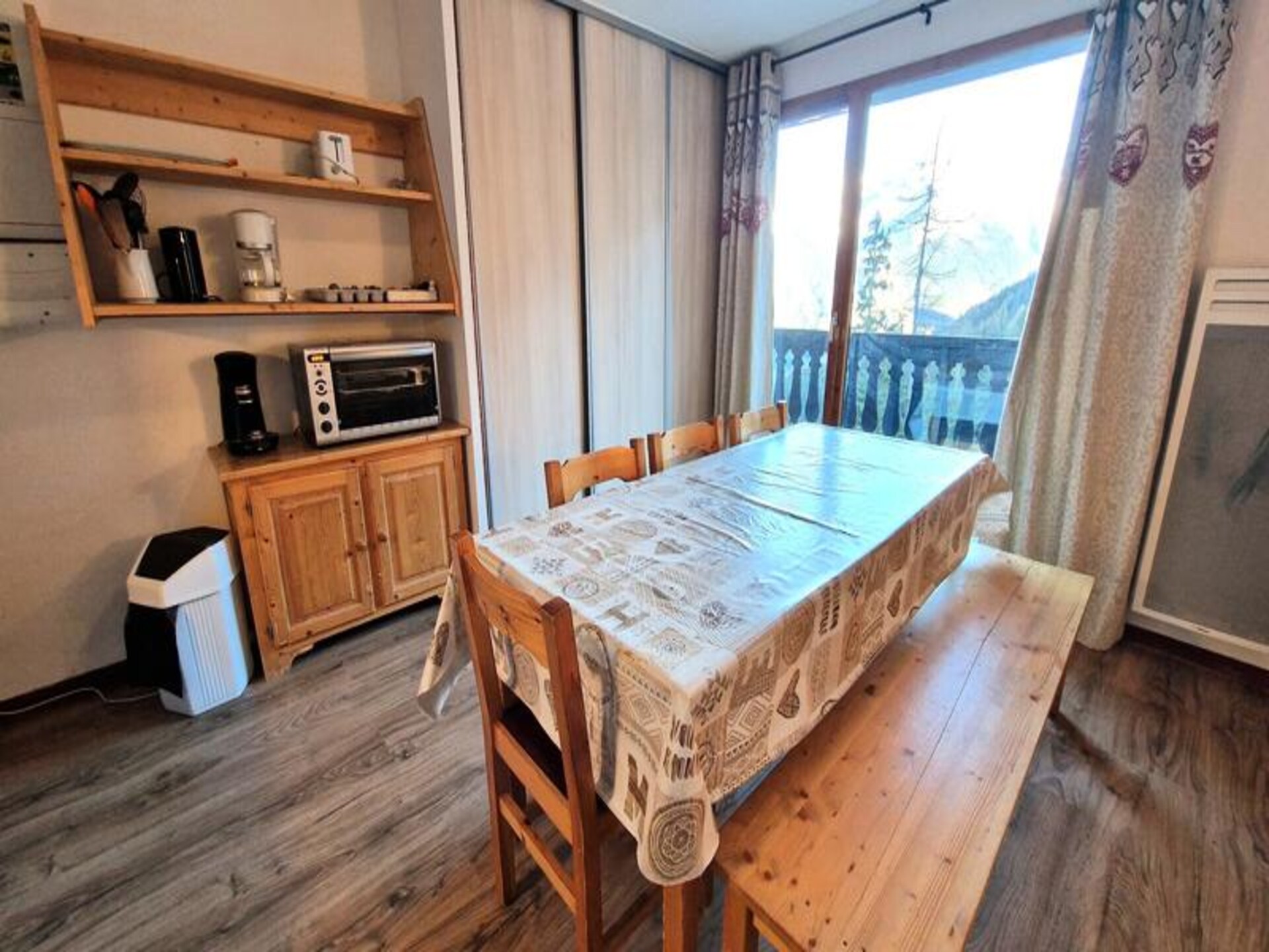 Appartement 8p direct aan de piste in Modane met panoramisch balkon - foto 9