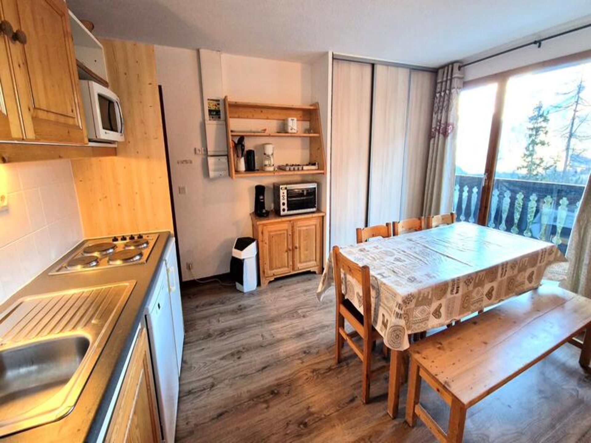 Appartement 8p direct aan de piste in Modane met panoramisch balkon - foto 13