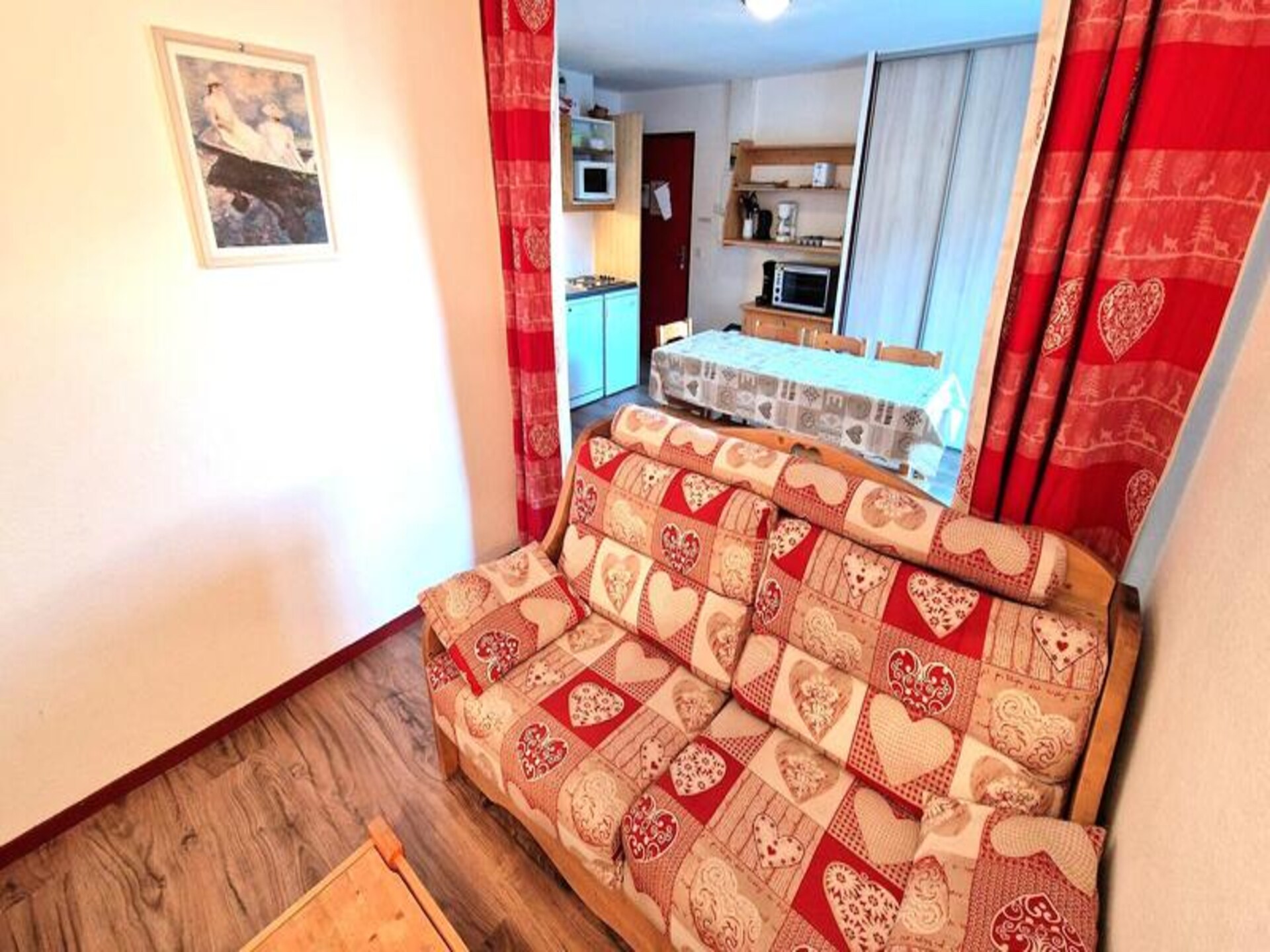 Appartement 8p direct aan de piste in Modane met panoramisch balkon - foto 14