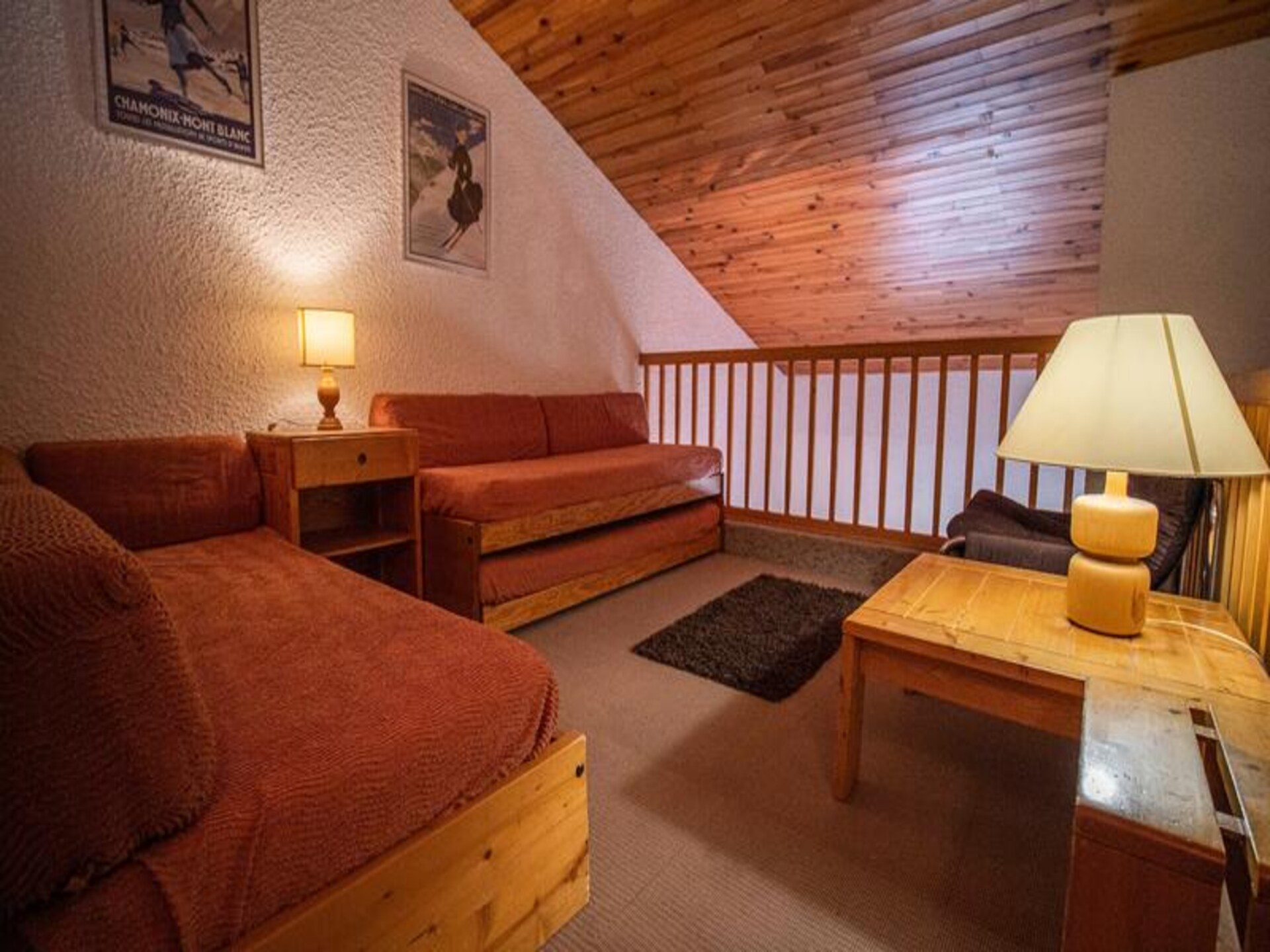 Appartement 8 pers. met mezzanine en balkon op zuidoosten in Valmorel - foto 11