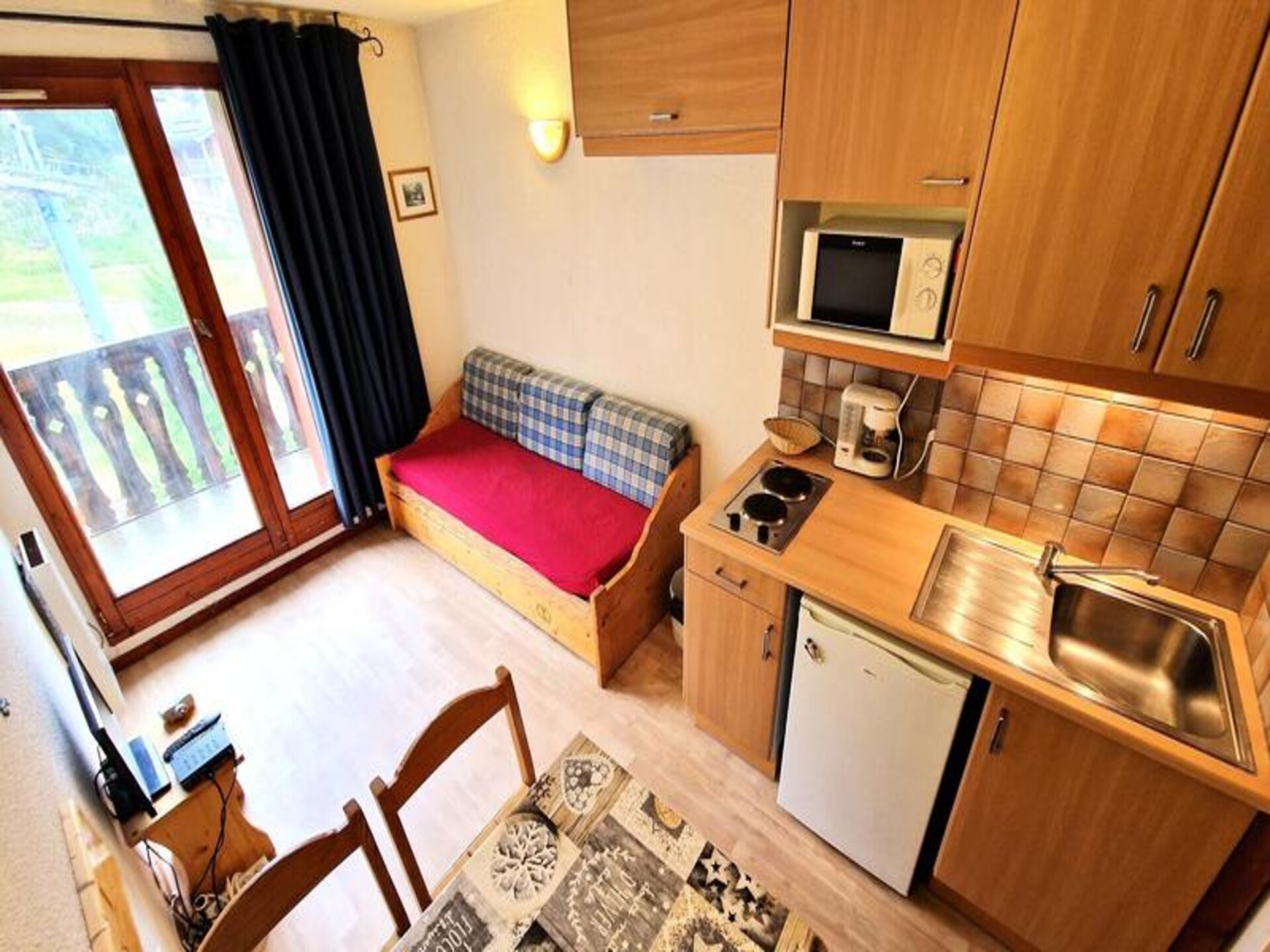 Knusse skisuite in Modane: 17m² studio aan de piste van Charmasson - foto 5