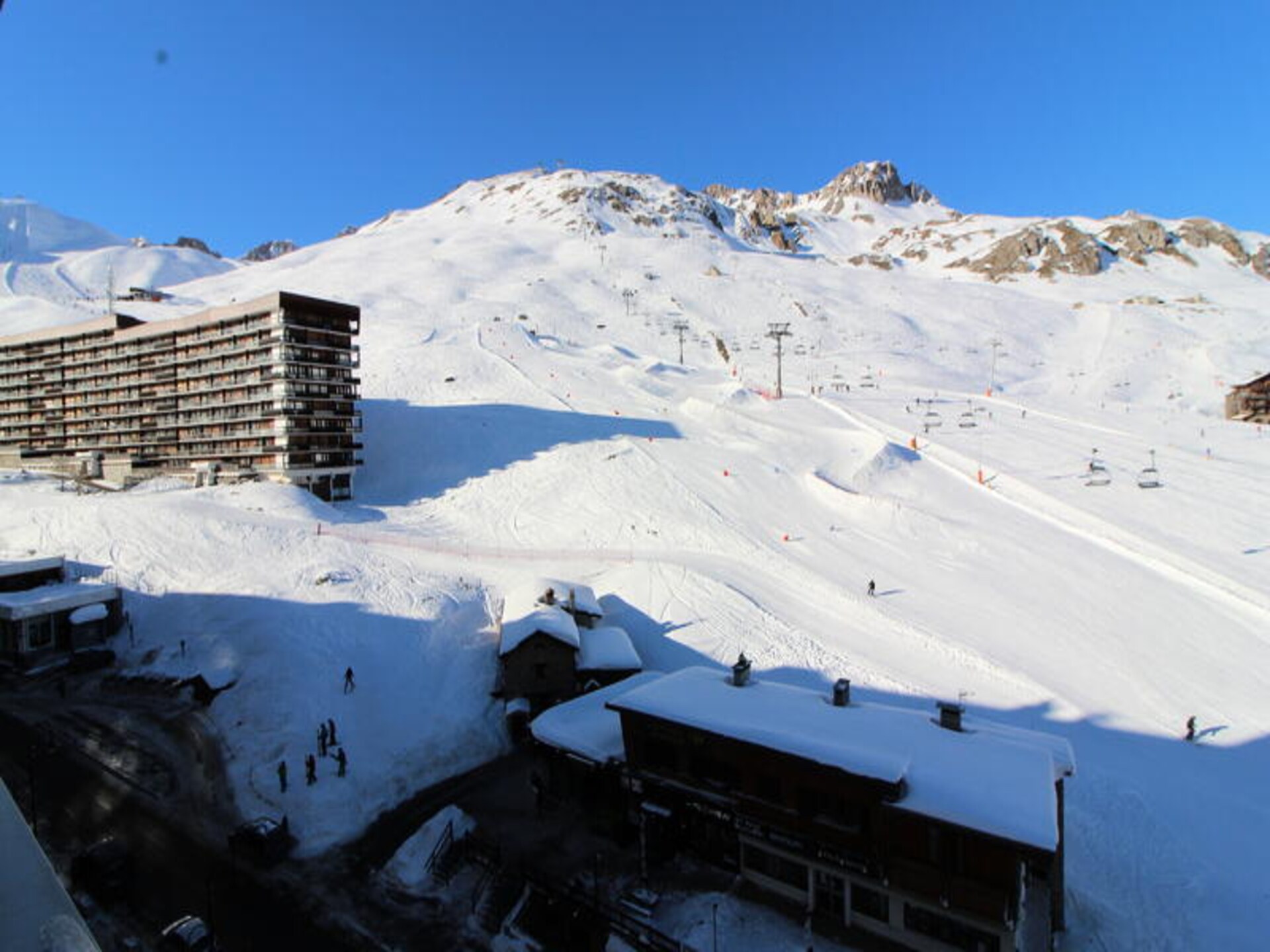 Knusse studio op de 9e verdieping met panoramisch uitzicht en ski-in/ski-out in Tignes - foto 22