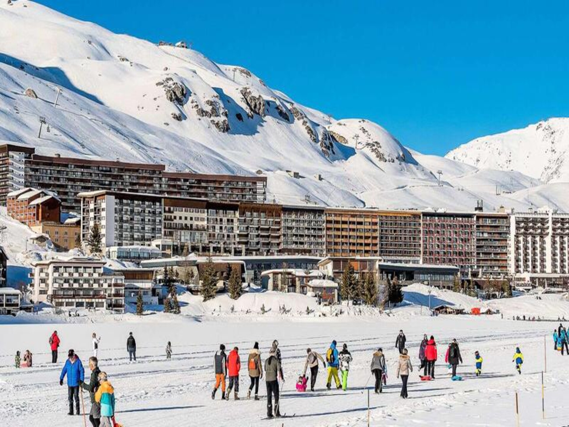 Zonovergoten appartement aan de piste in Tignes Le Lac - foto 6