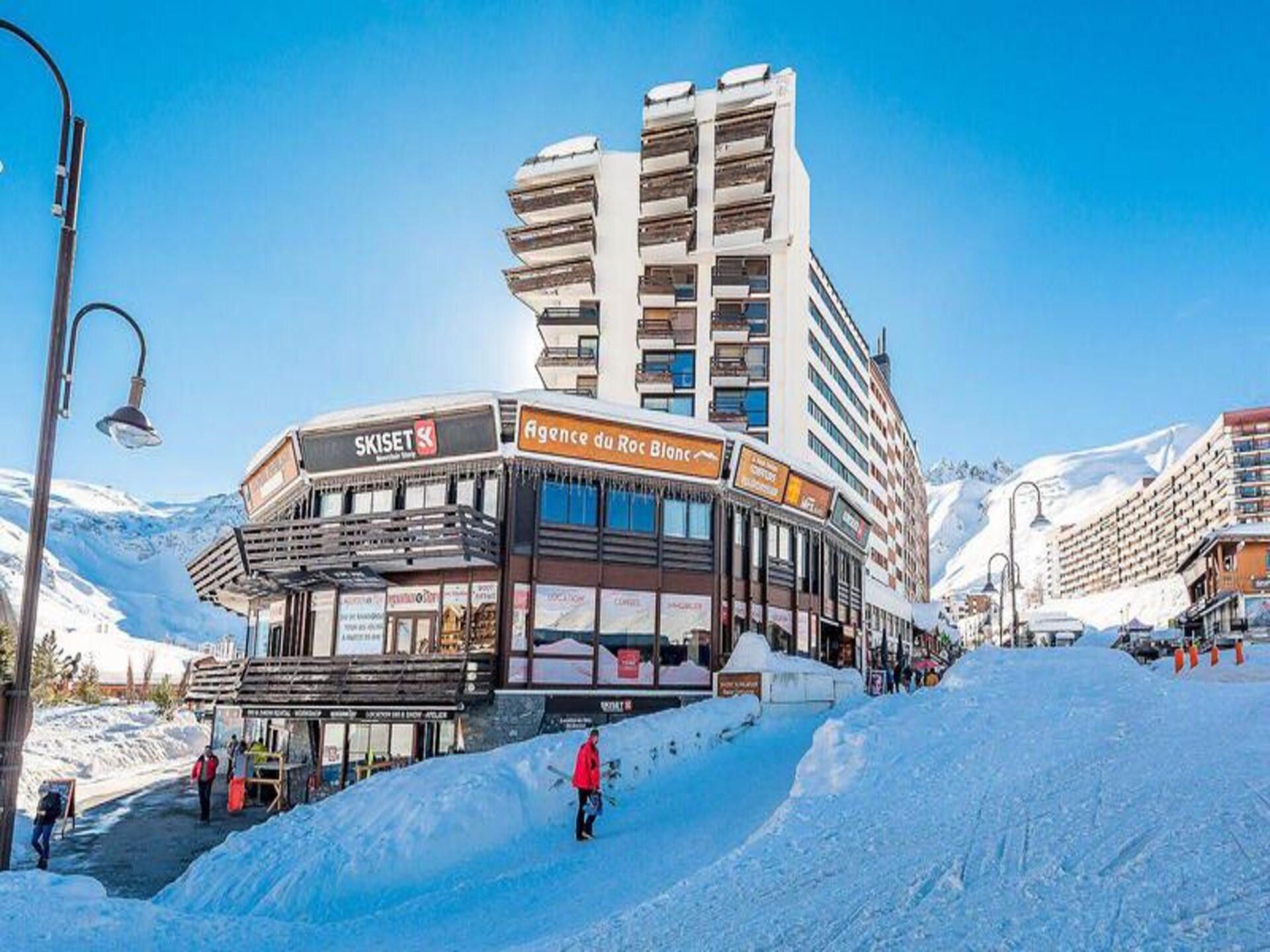 Zonovergoten appartement aan de piste in Tignes Le Lac - foto 8