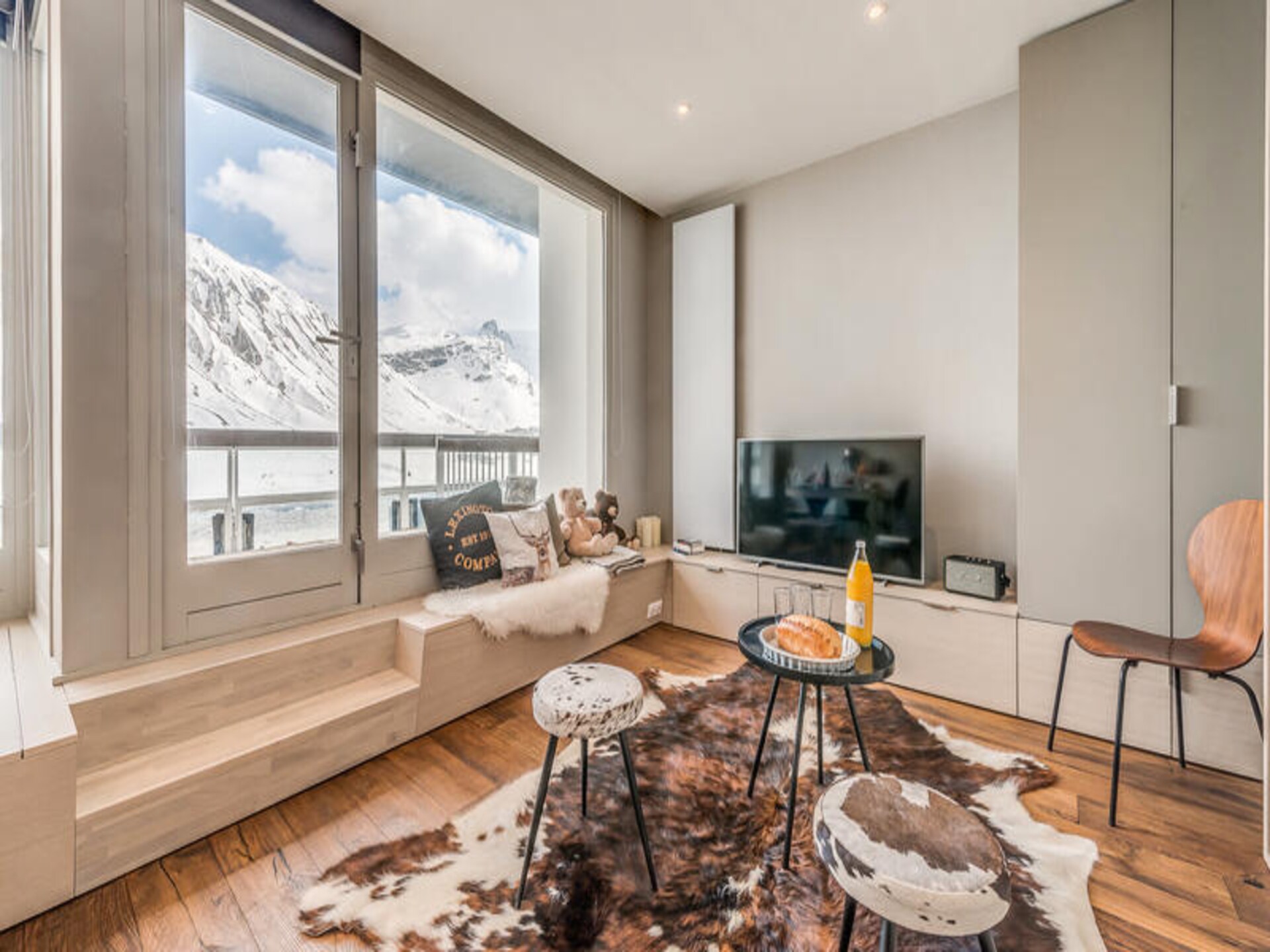 Zonovergoten appartement aan de piste in Tignes Le Lac - foto 17