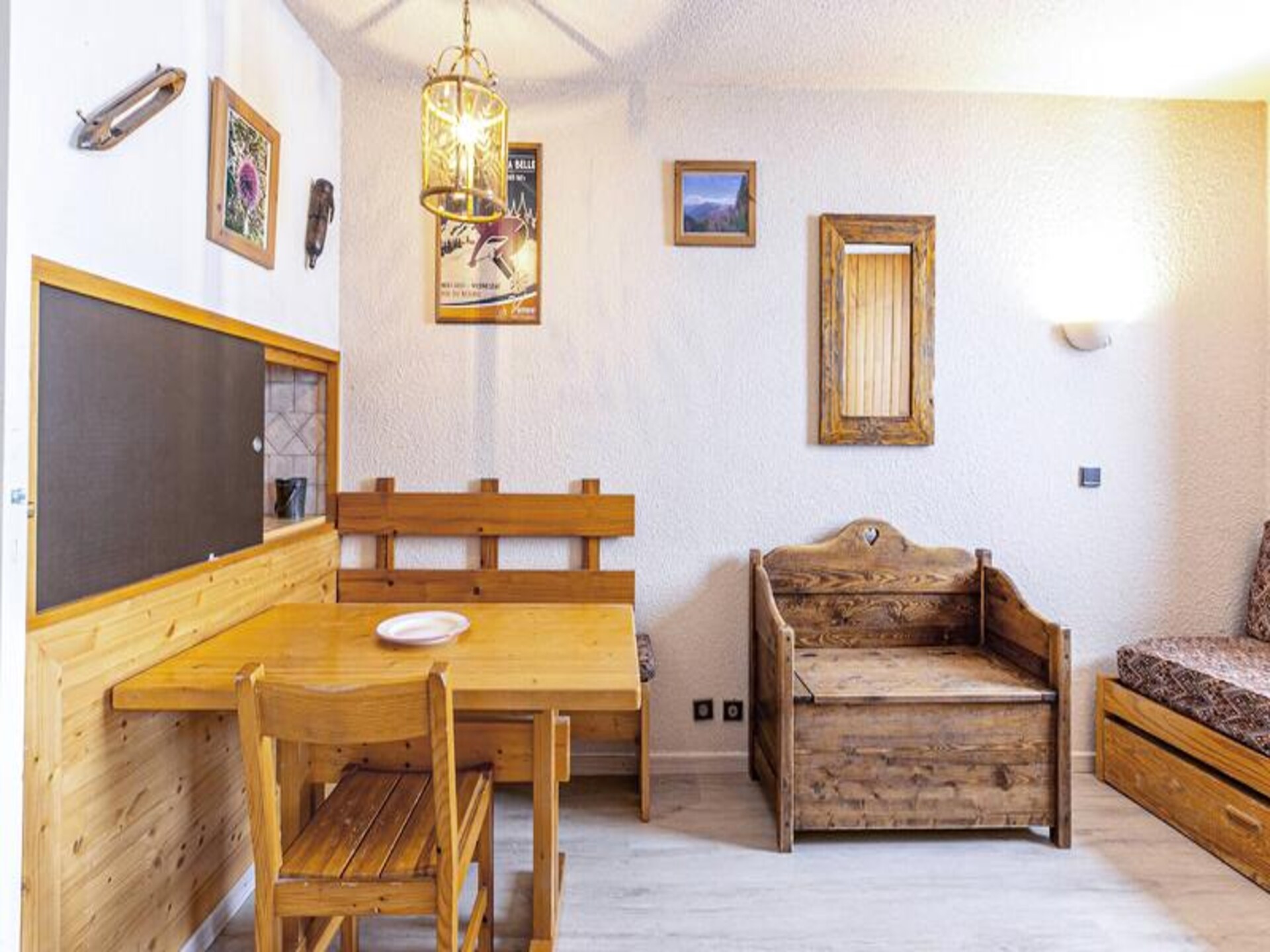 Knusse studio op 27m² aan de piste in Valmorel met balkon, geschikt voor 4 personen - foto 4