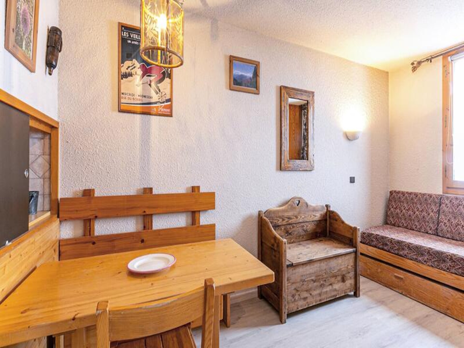 Knusse studio op 27m² aan de piste in Valmorel met balkon, geschikt voor 4 personen - foto 5