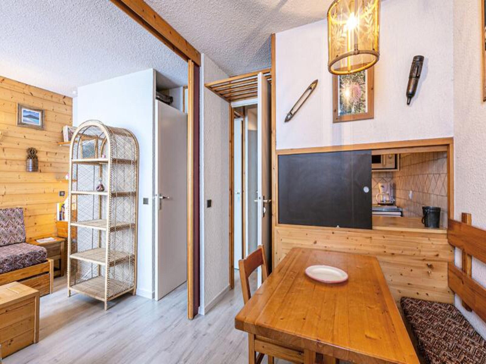 Knusse studio op 27m² aan de piste in Valmorel met balkon, geschikt voor 4 personen - foto 6