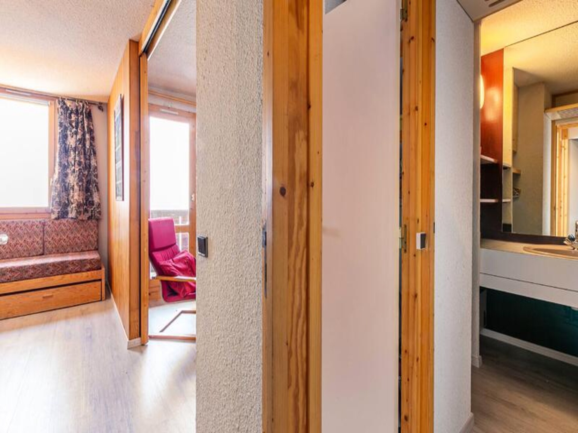 Knusse studio op 27m² aan de piste in Valmorel met balkon, geschikt voor 4 personen - foto 12